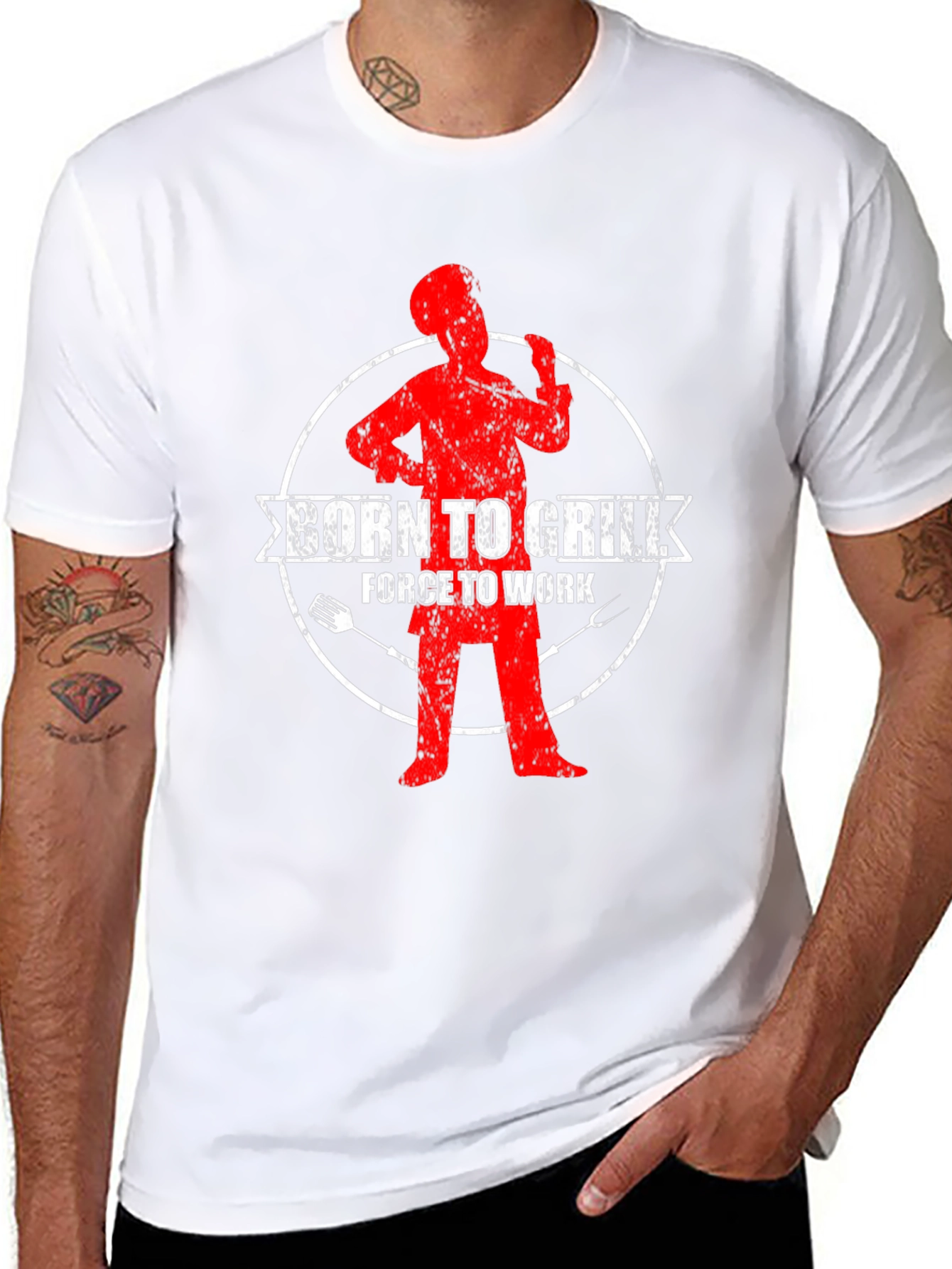 Born to Grill T-Shirt - BBQ Master Tee