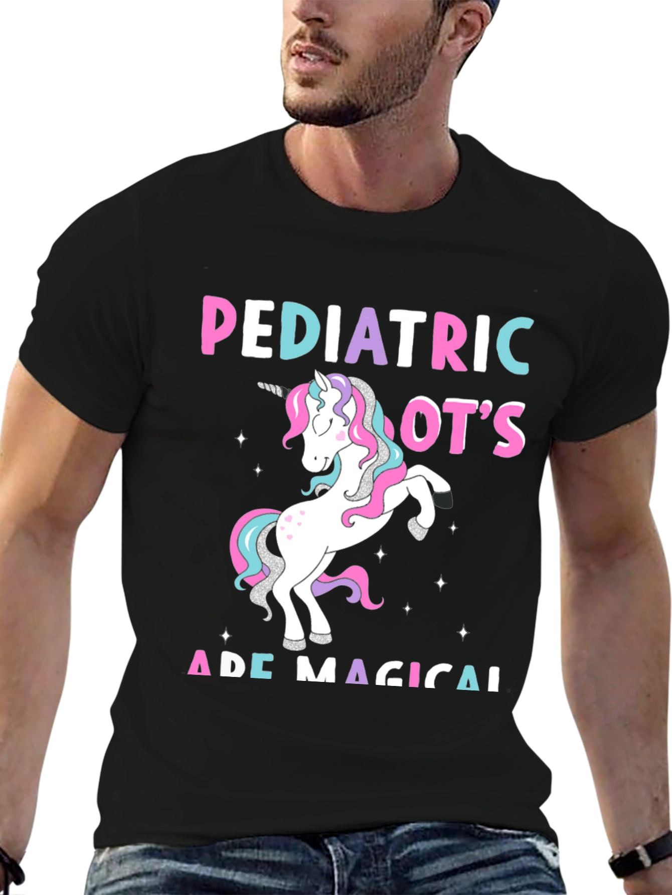 Pediatric OT Unicorn Graphic T-Shirt