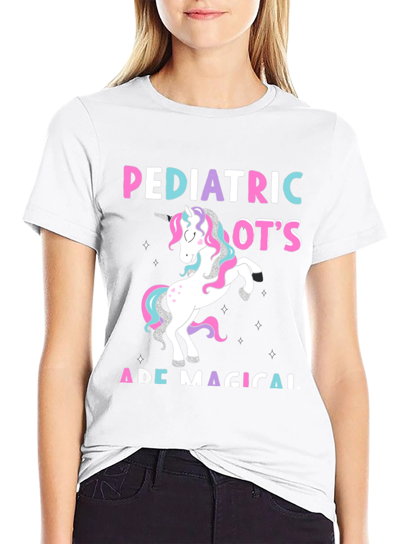 Pediatric OT Unicorn Graphic T-Shirt
