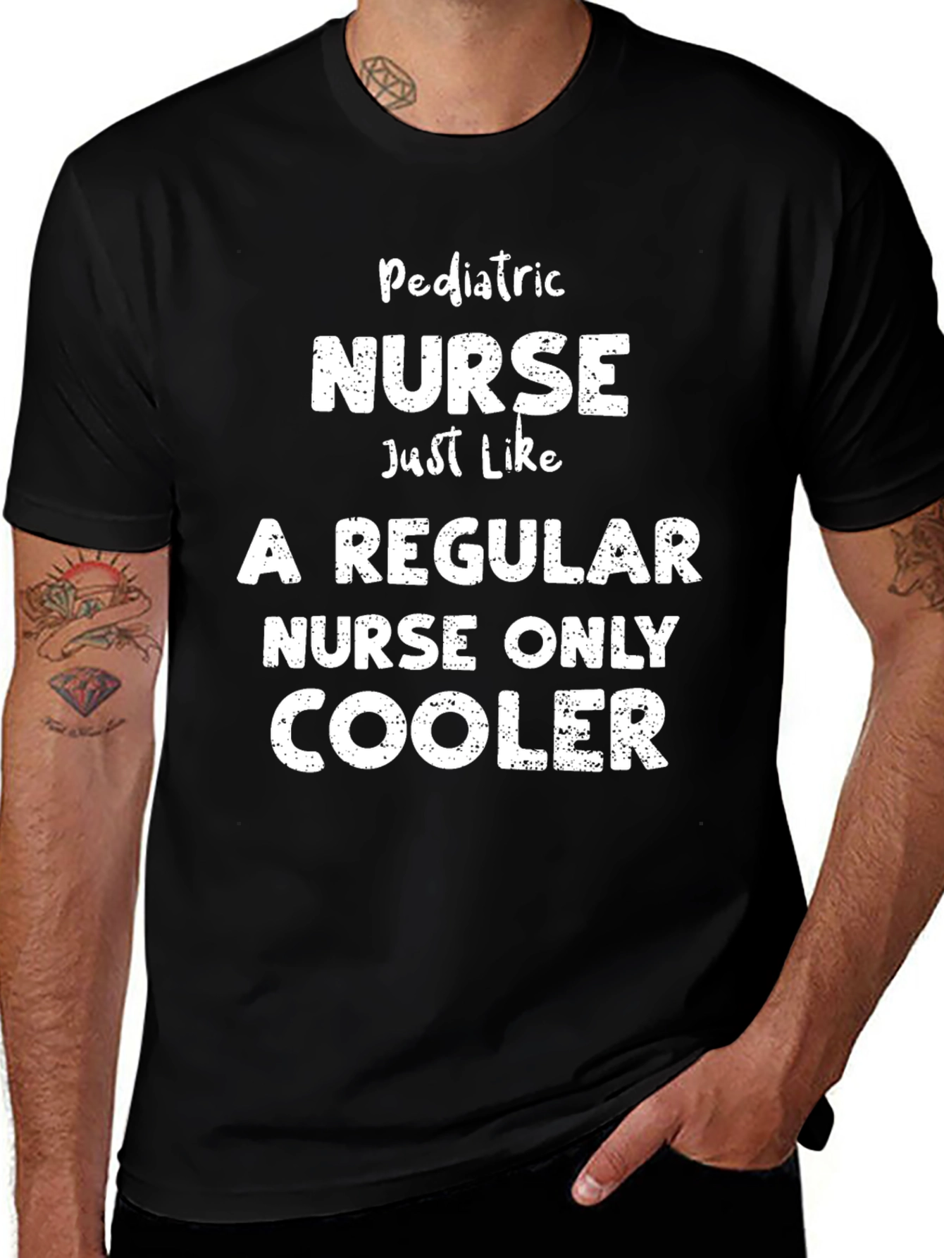 Pediatric Nurse T-Shirt - Cooler Than Regular!