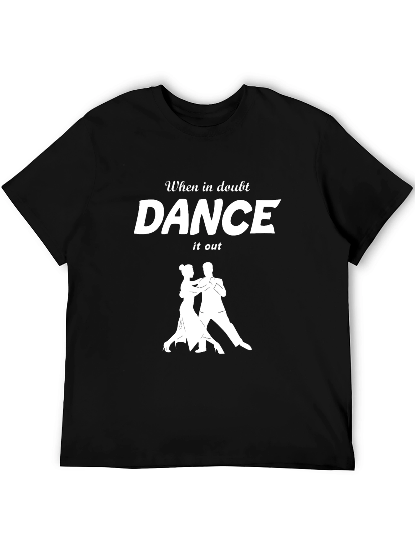 Dance It Out Graphic Tee - Black