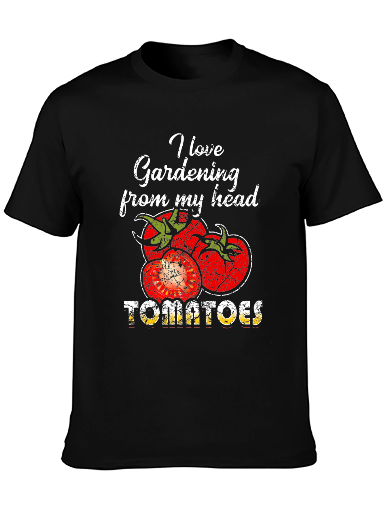 Gardening Tomato Graphic Tee - Love Gardening Shirt