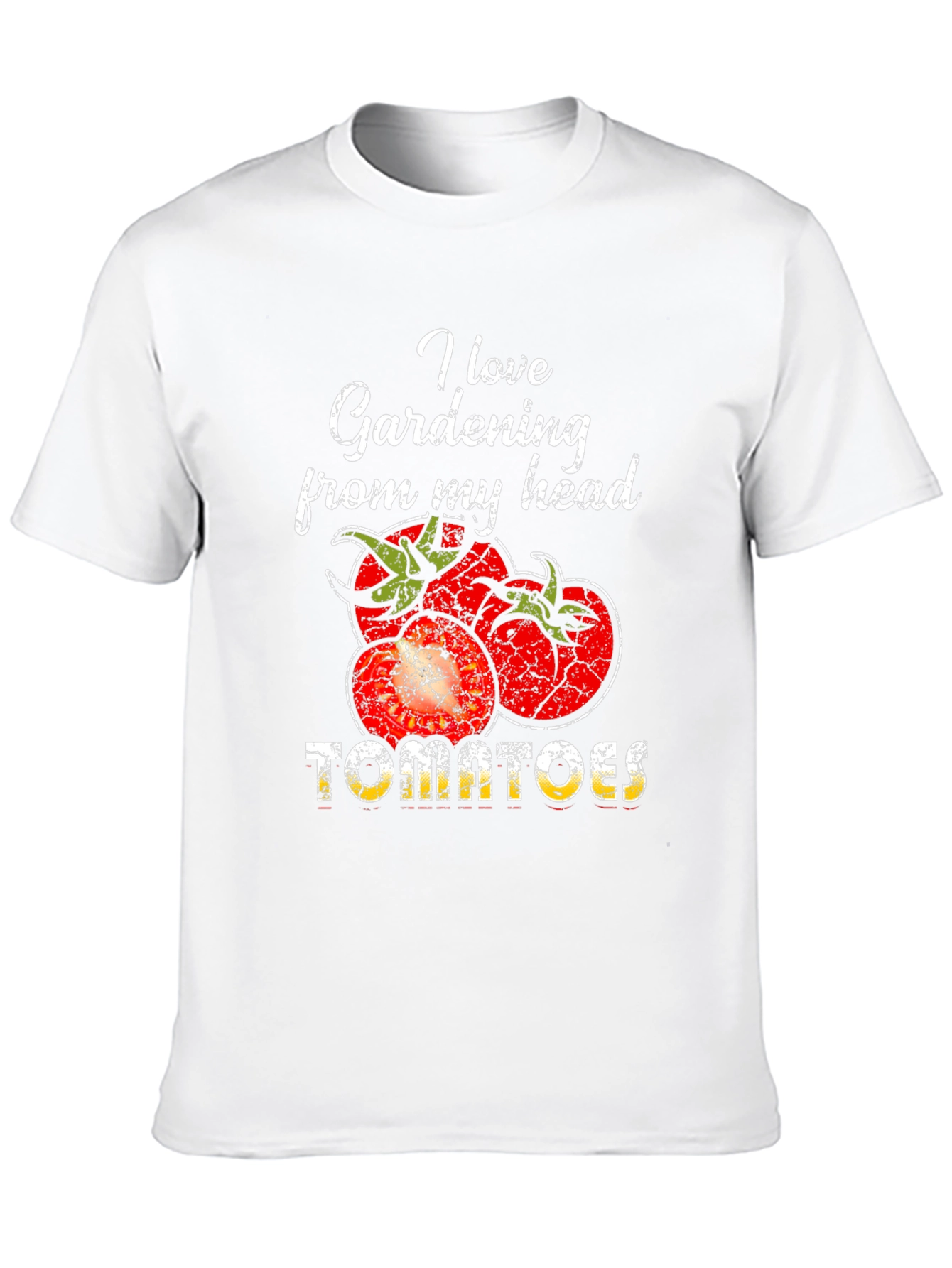 Gardening Tomato Graphic Tee - Love Gardening Shirt