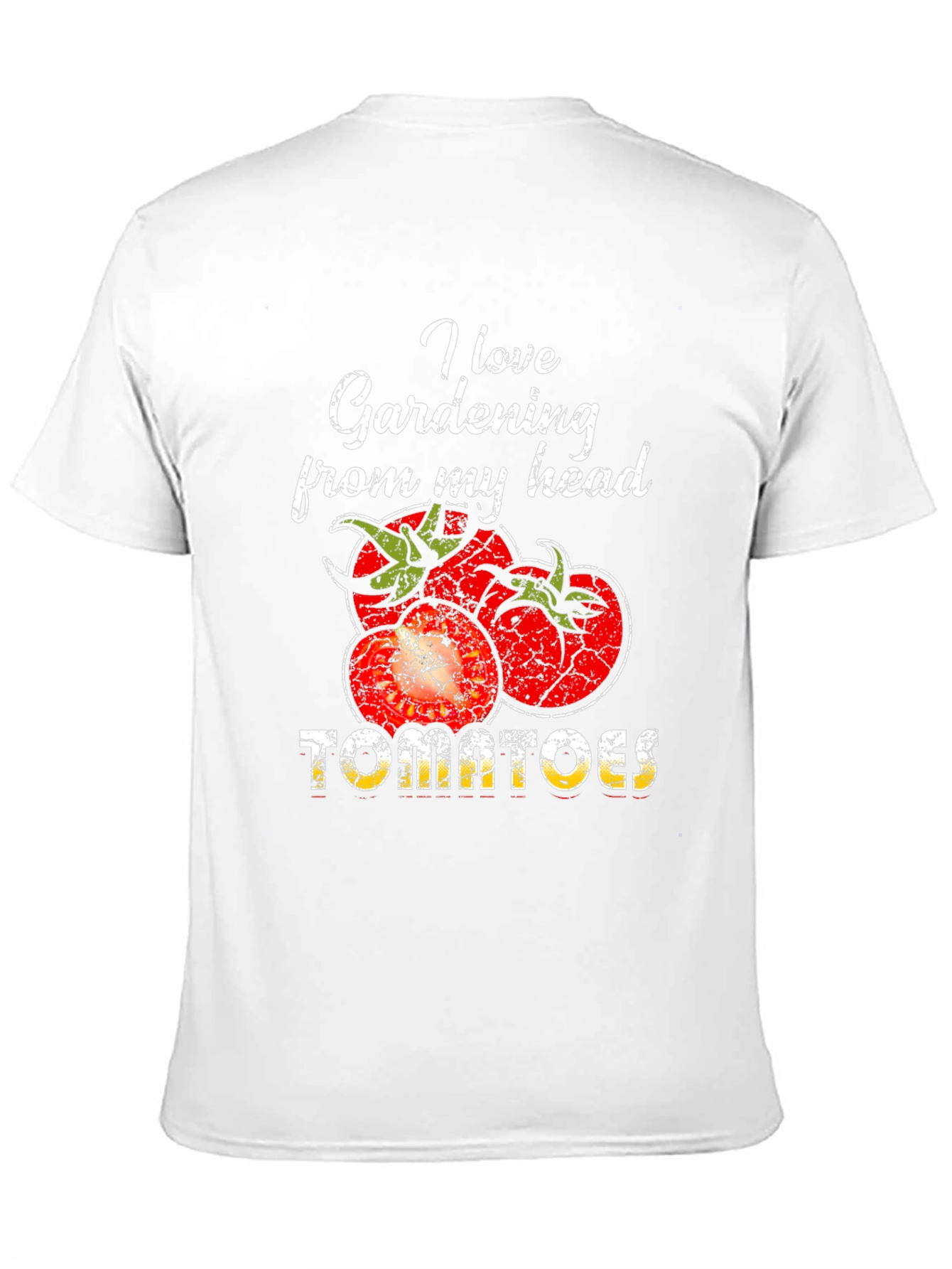 Gardening Tomato Graphic Tee - Love Gardening Shirt