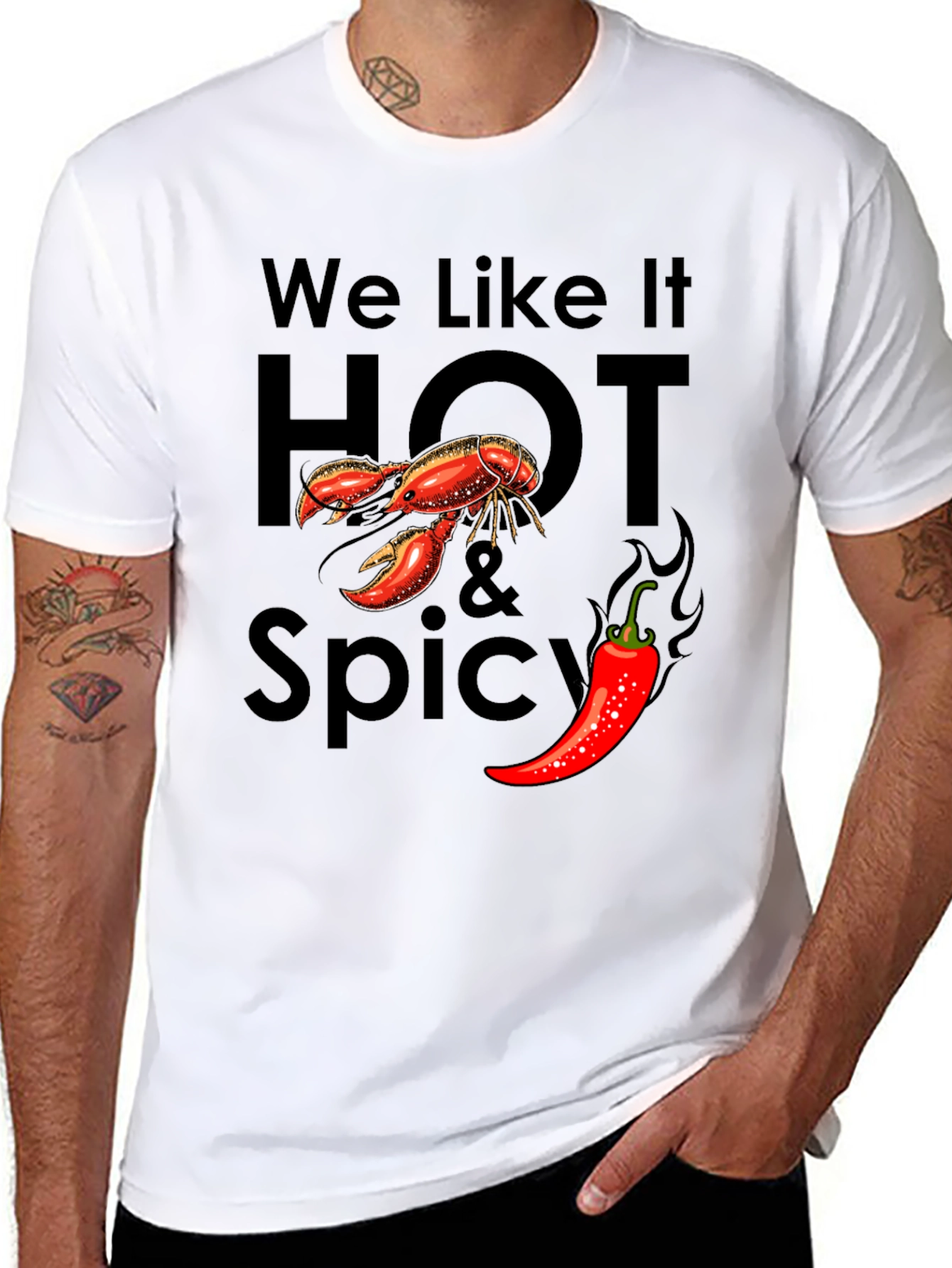 Hot & Spicy Graphic T-Shirt