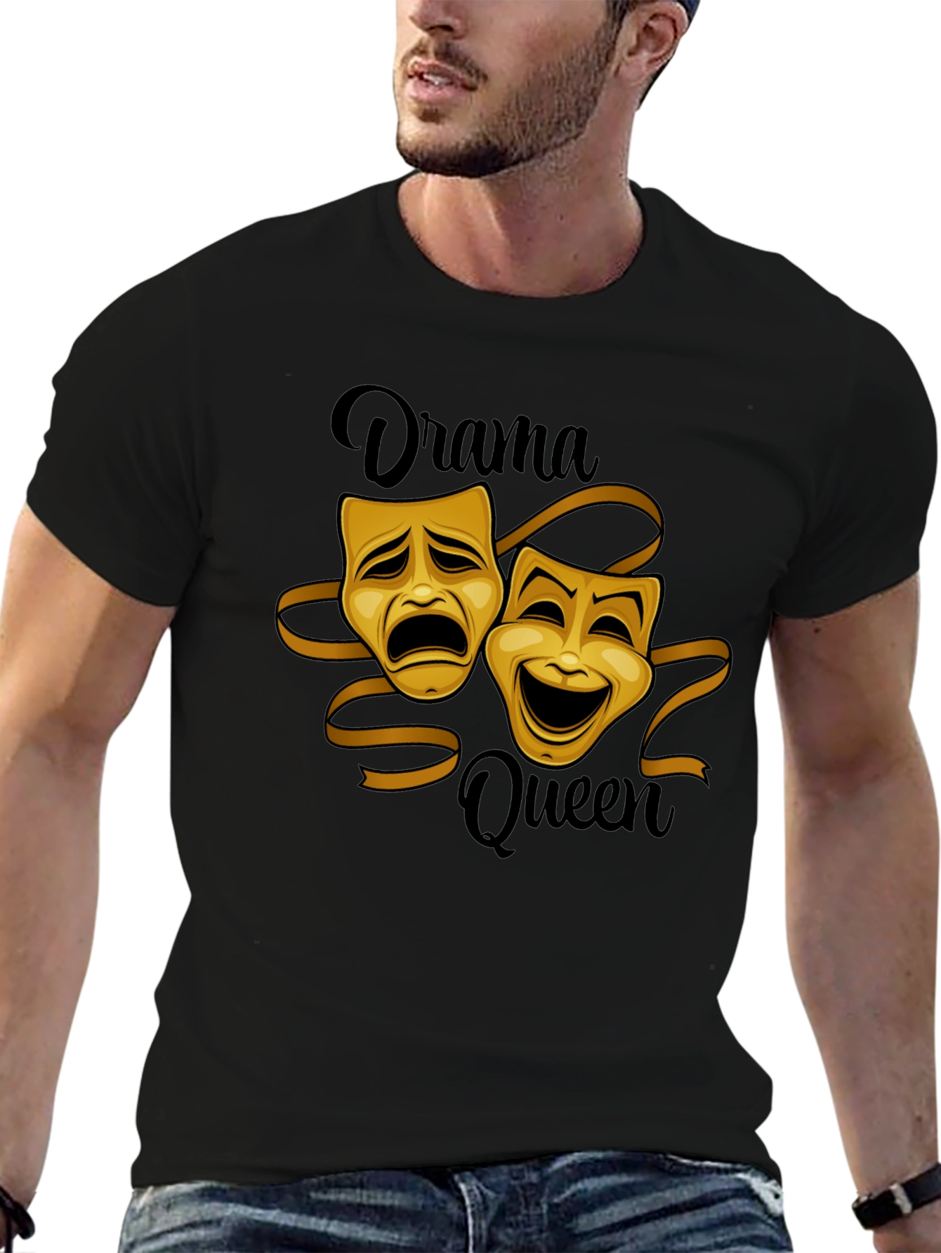 Drama Queen Black T-Shirt