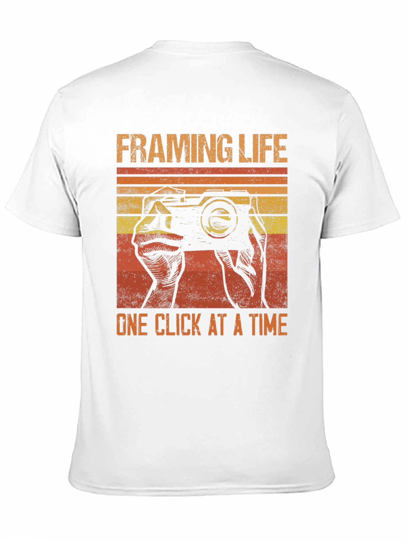 Framing Life Camera Graphic T-Shirt