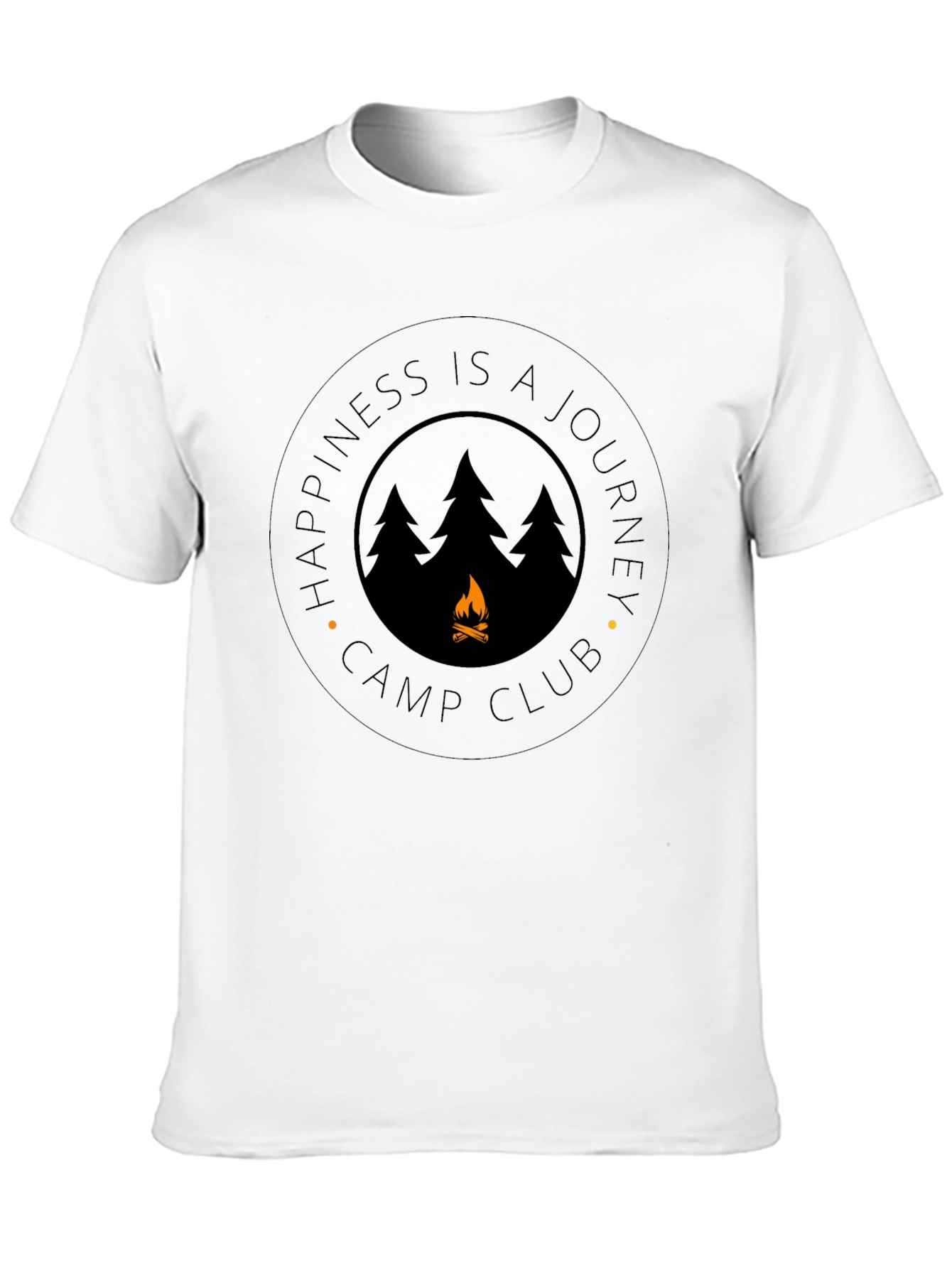 Camp Club Happiness Journey Graphic Tee