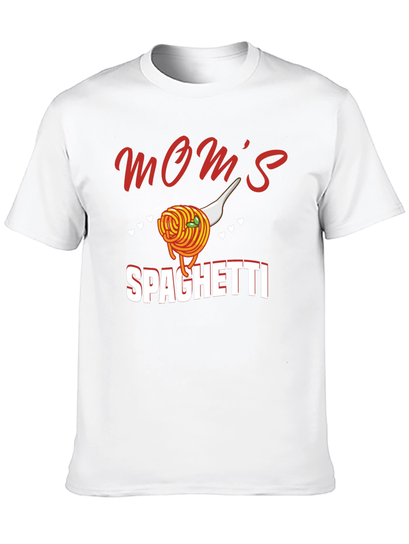 Moms Spaghetti Graphic T-Shirt - Comfort Fit