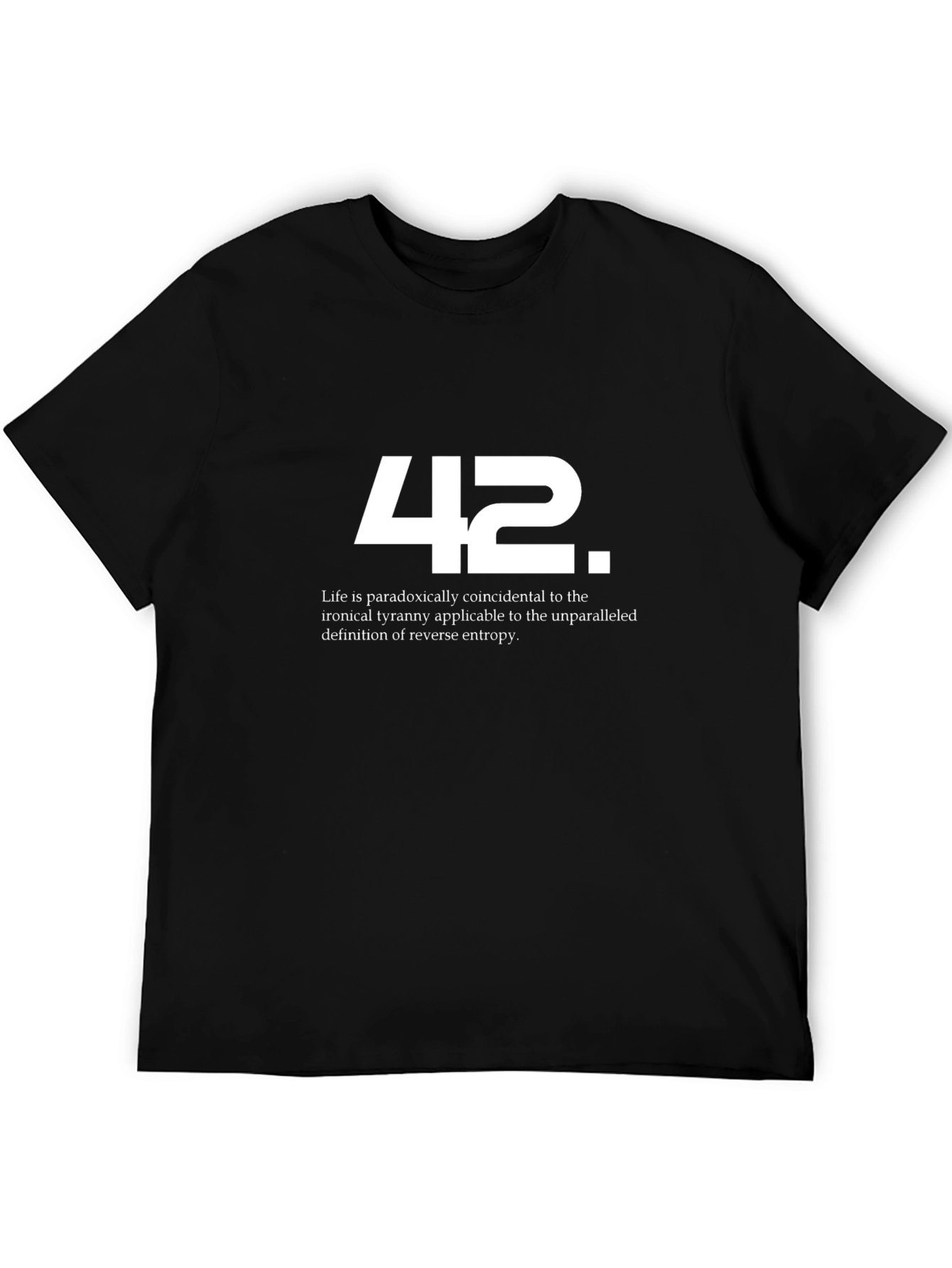 42 Answer T-Shirt - Deep Thought Inspired