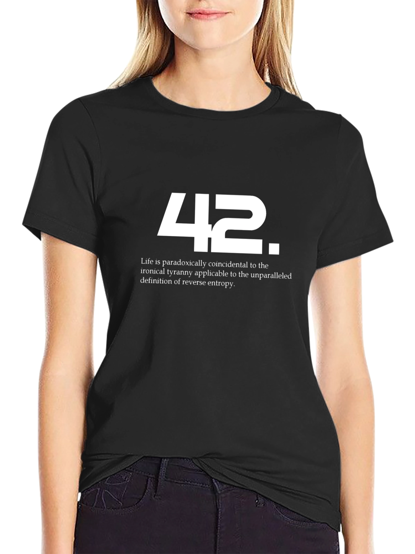 42 Answer T-Shirt - Deep Thought Inspired