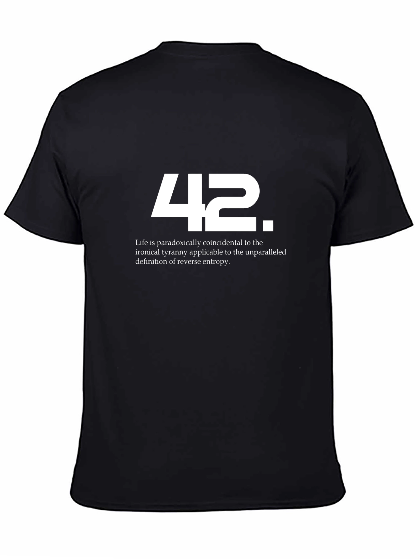 42 Answer T-Shirt - Deep Thought Inspired