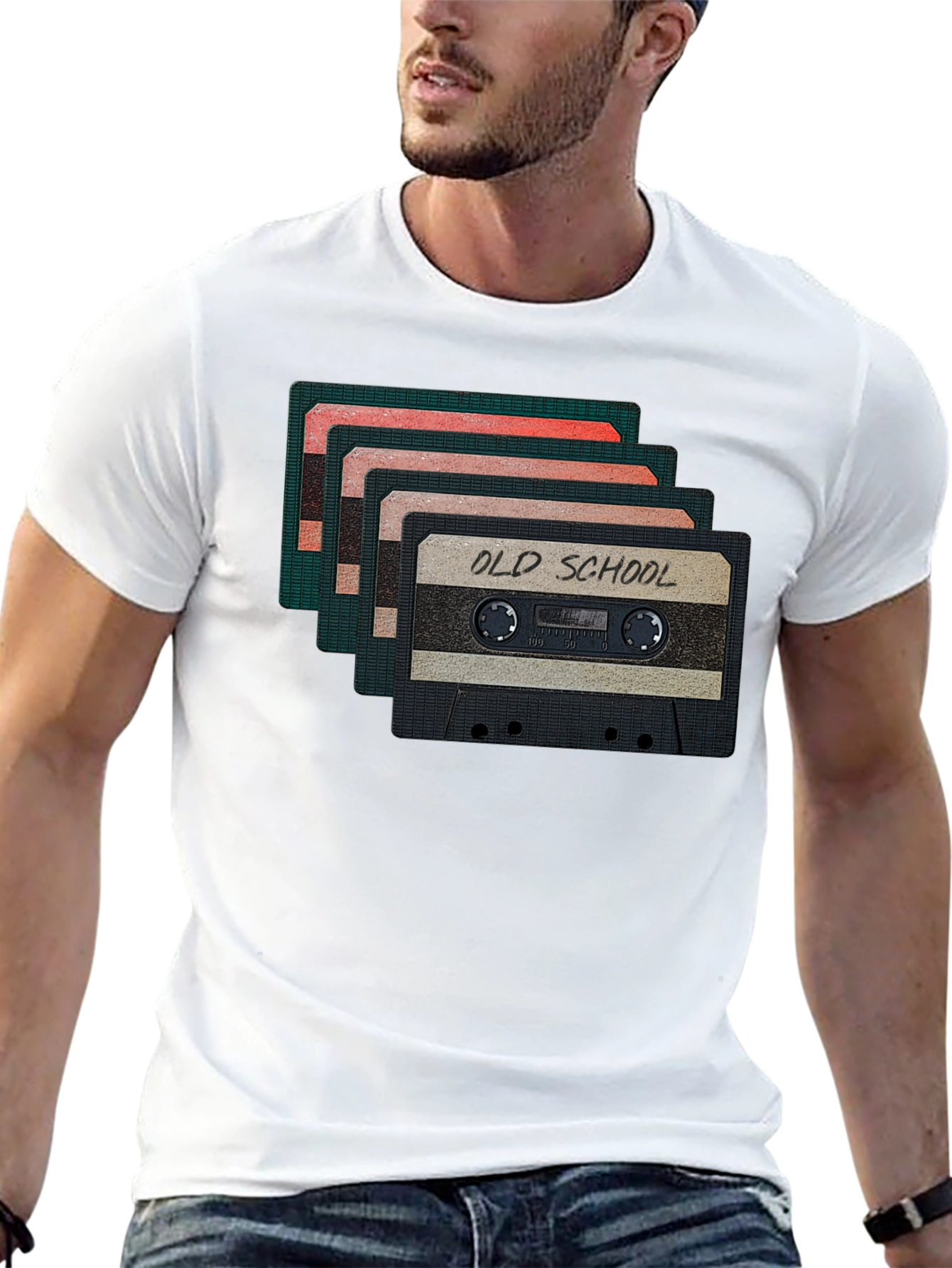 Retro Cassette Tape T-Shirt - Old School Cool