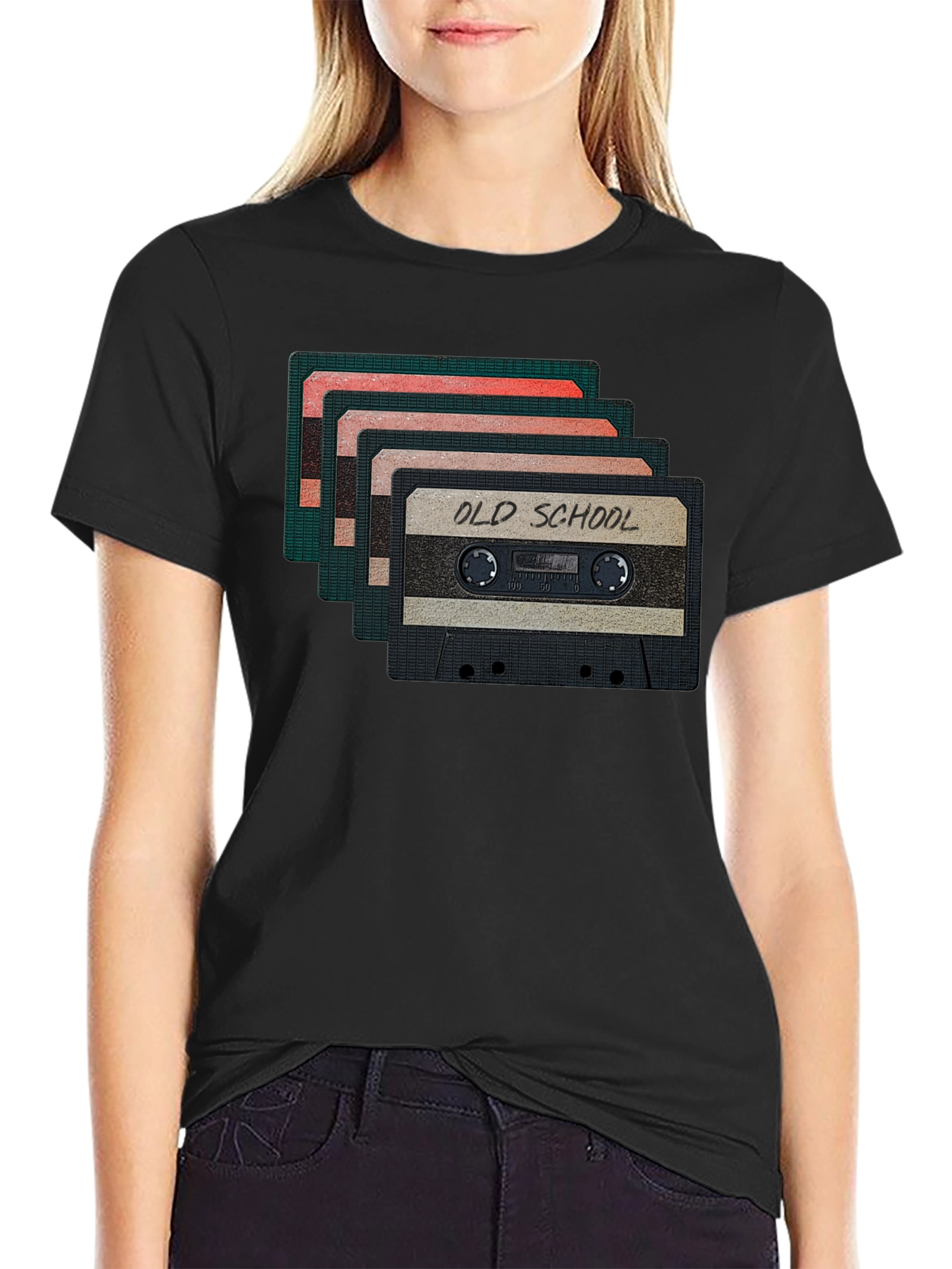 Retro Cassette Tape T-Shirt - Old School Cool
