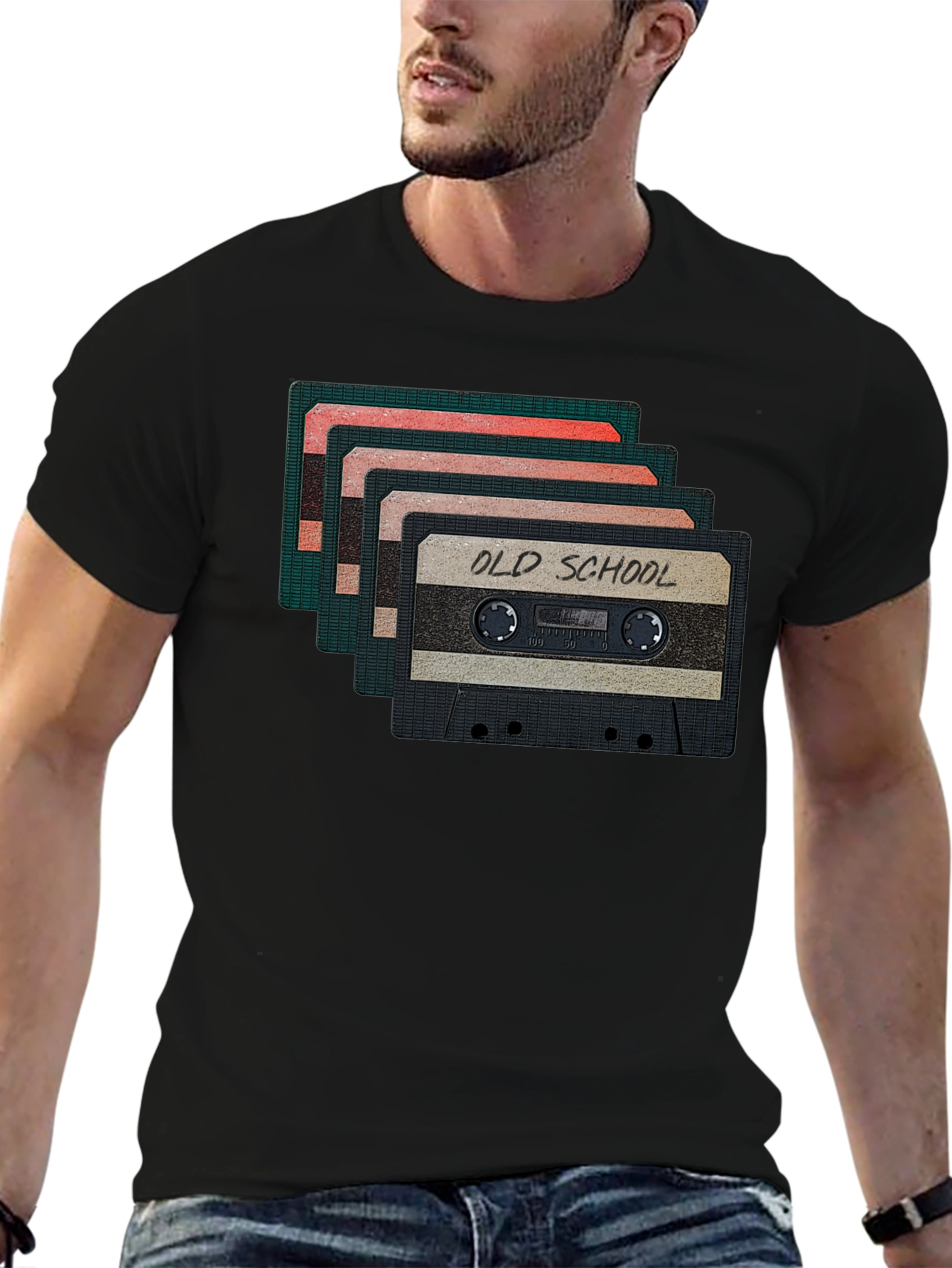 Retro Cassette Tape T-Shirt - Old School Cool