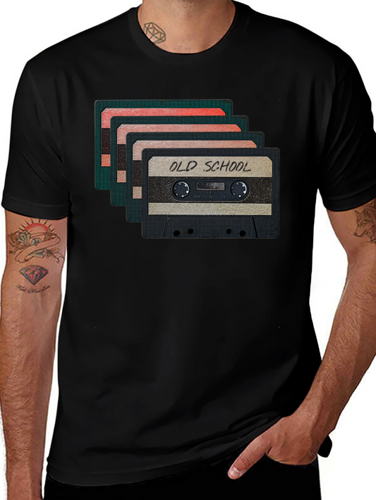 Retro Cassette Tape T-Shirt - Old School Cool