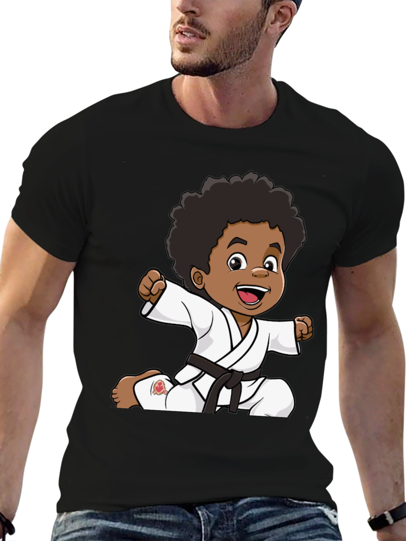 Karate Kid T-Shirt - Black