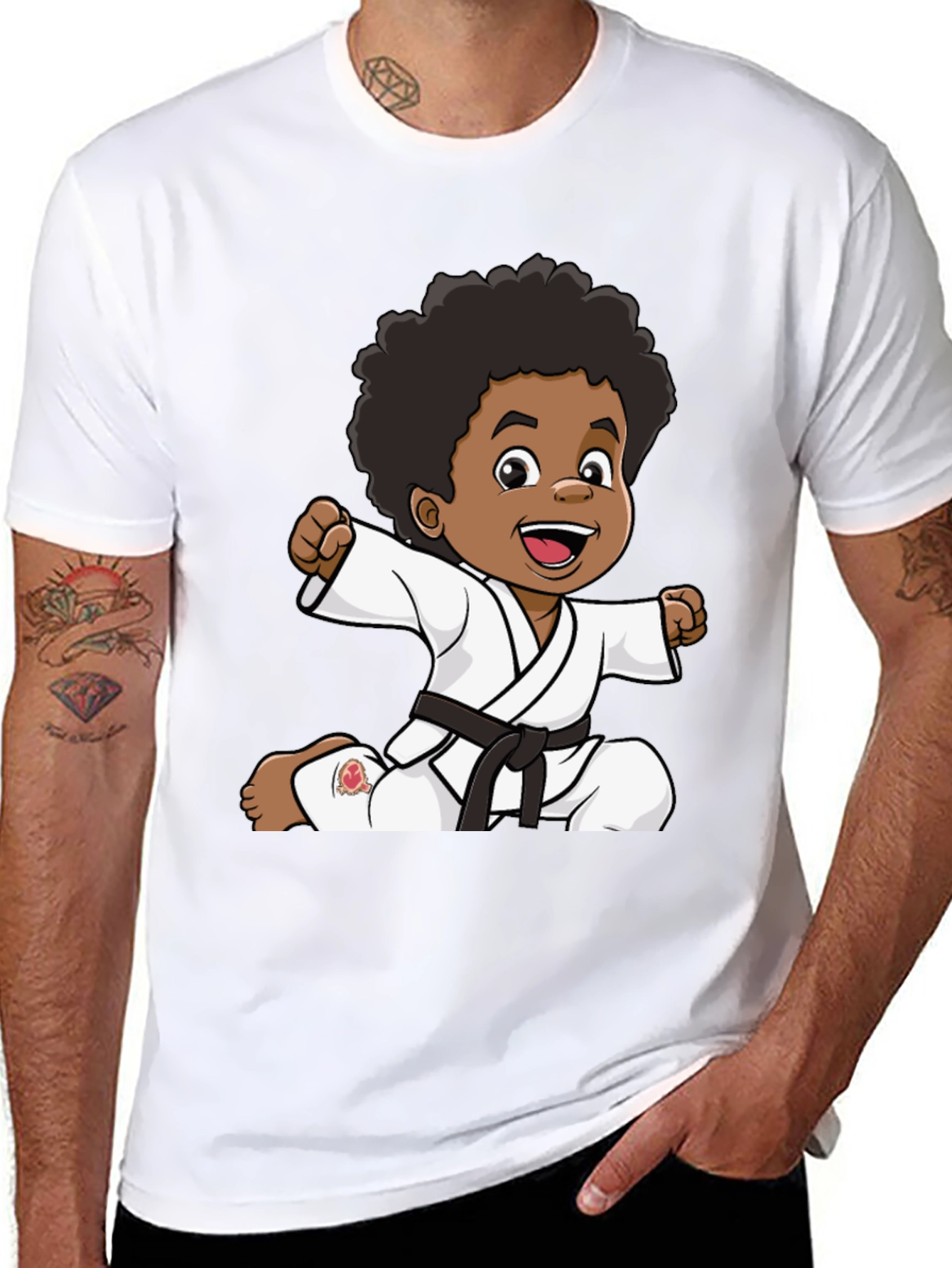 Karate Kid T-Shirt - Black