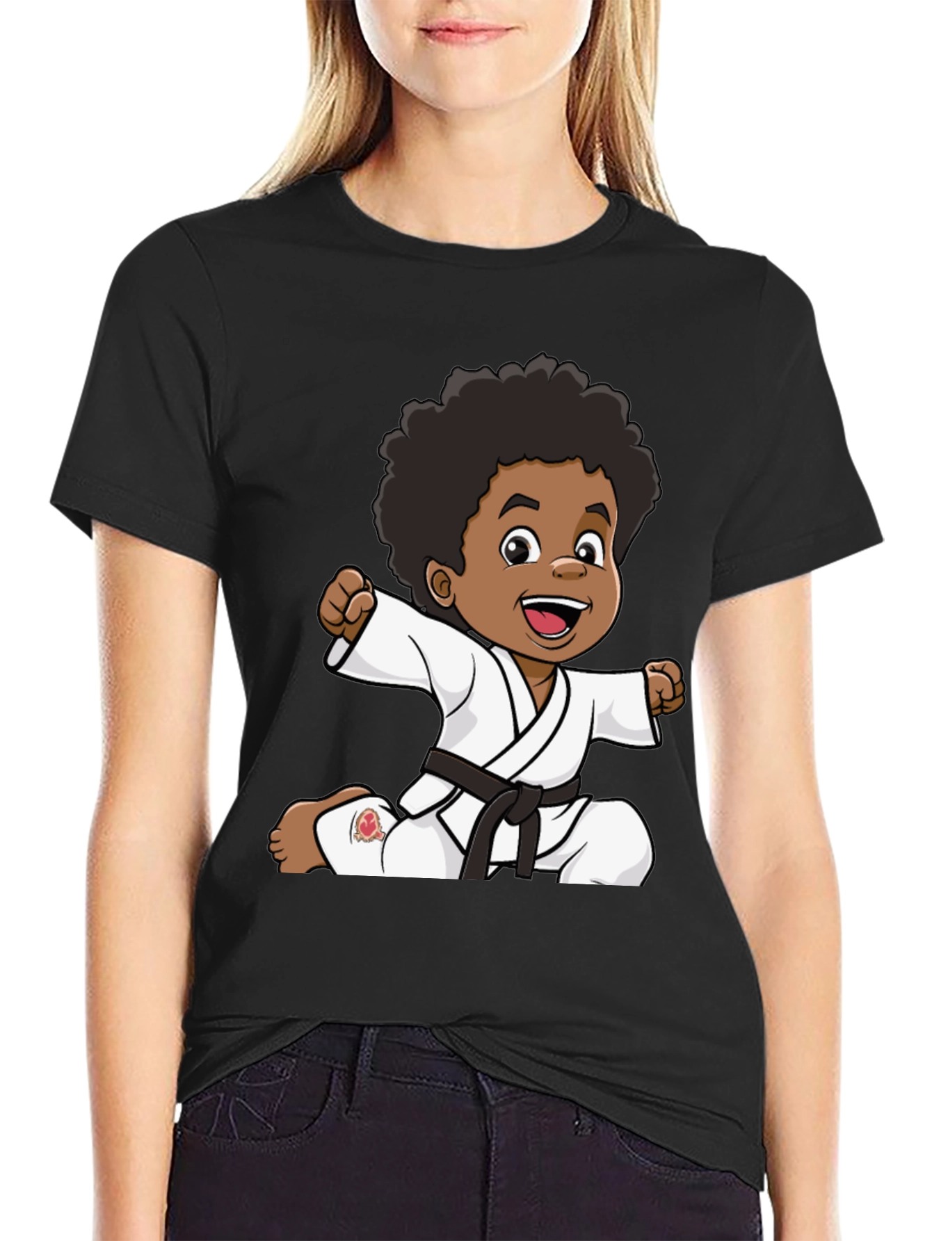 Karate Kid T-Shirt - Black