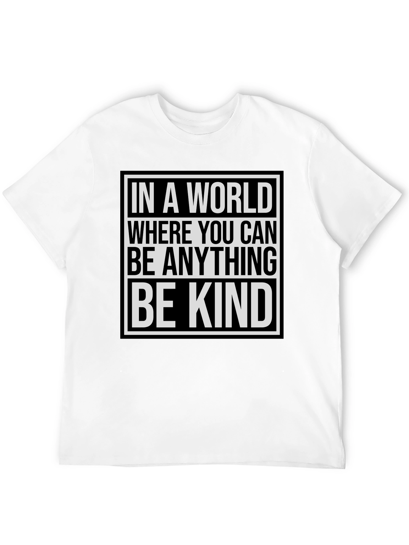 Be Kind Graphic T-Shirt - Inspirational Message