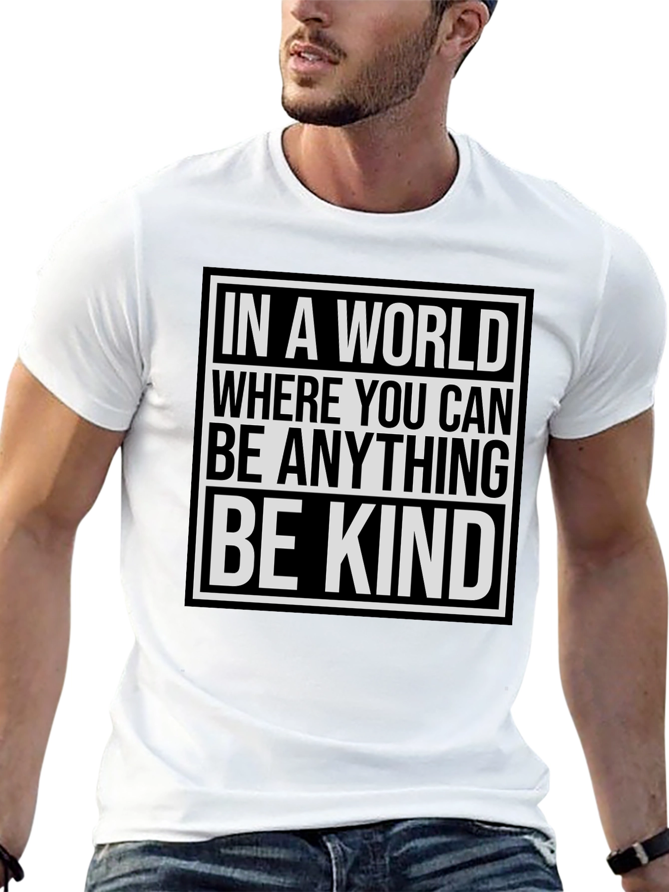 Be Kind Graphic T-Shirt - Inspirational Message