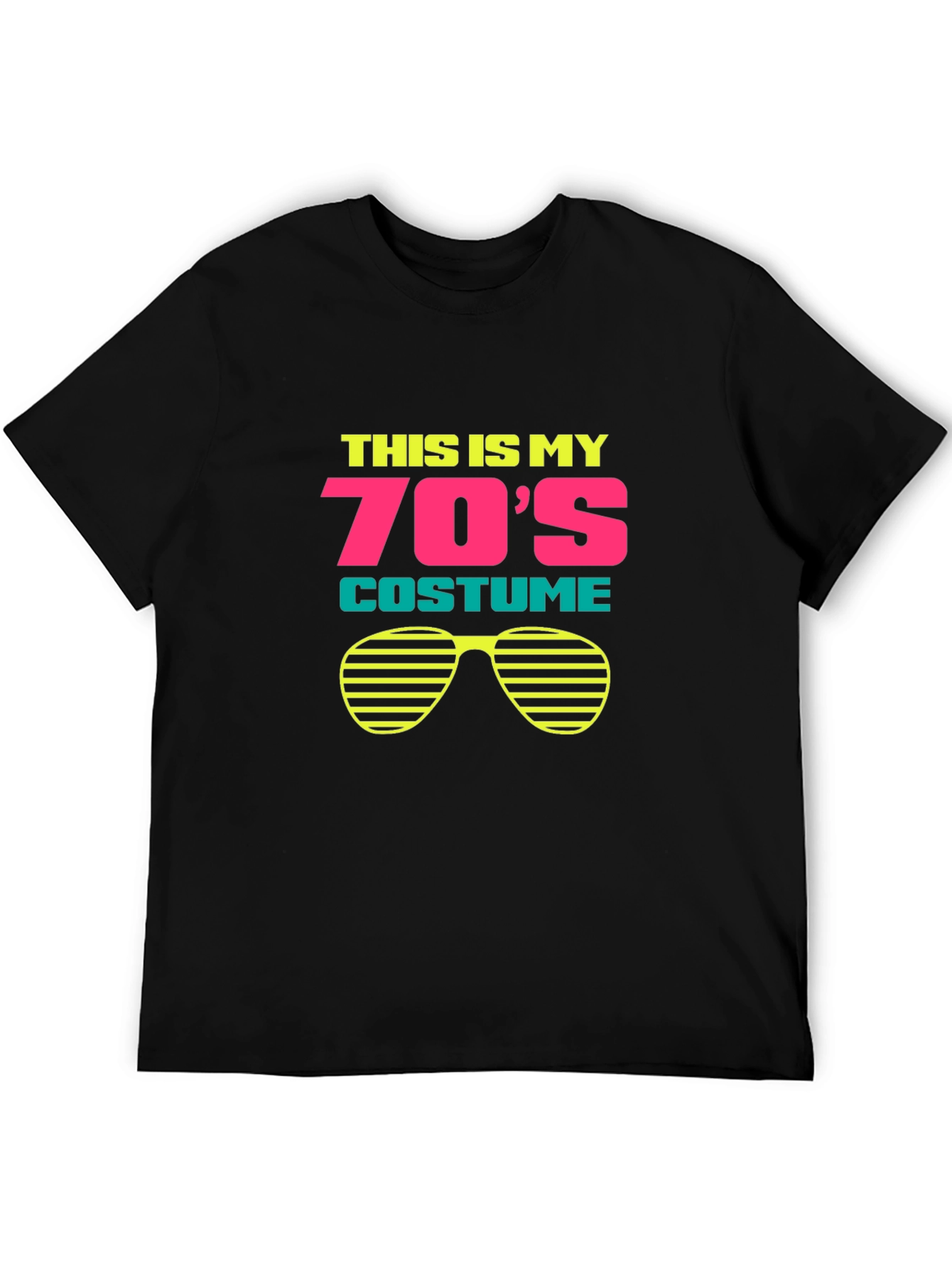 Retro 70s Costume Graphic T-Shirt