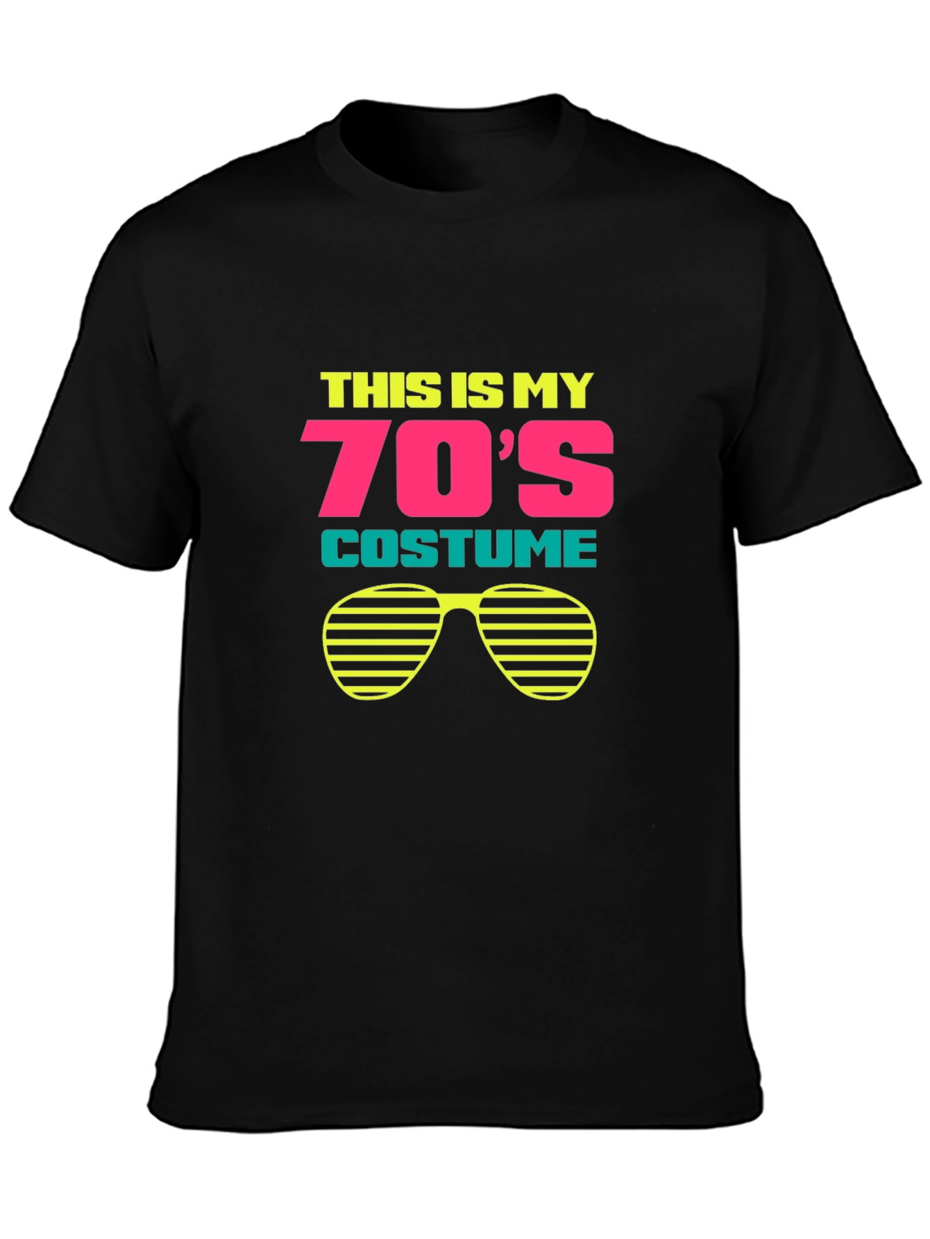 Retro 70s Costume Graphic T-Shirt