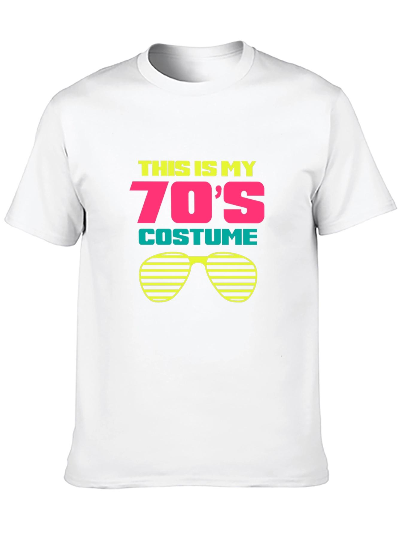 Retro 70s Costume Graphic T-Shirt