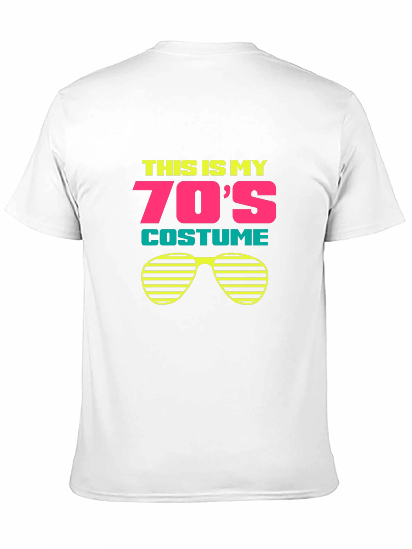 Retro 70s Costume Graphic T-Shirt