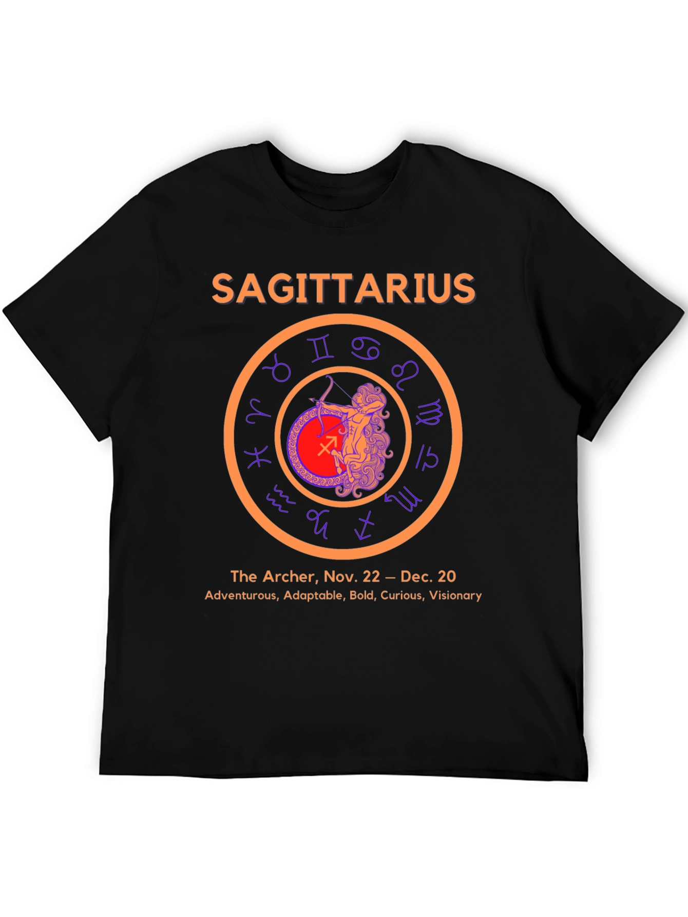 Sagittarius Zodiac T-Shirt - The Archer Tee