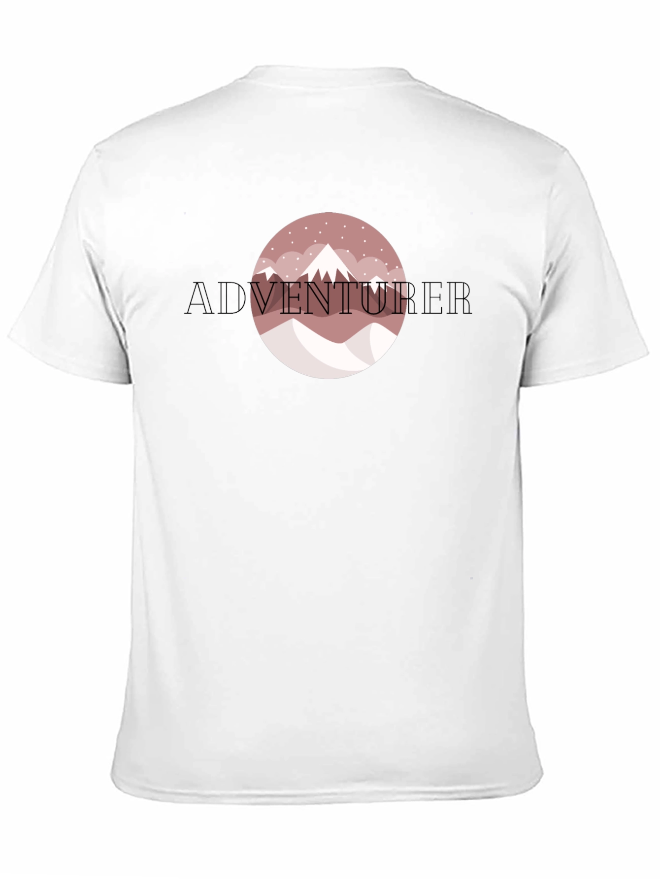 Adventurer Mountain Graphic Tee - Black