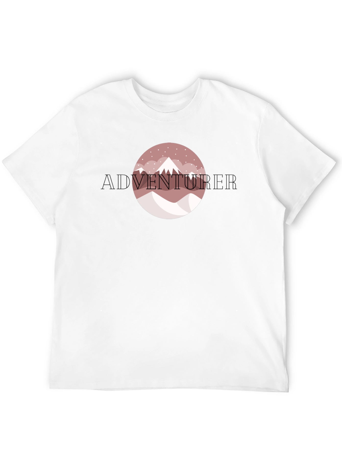 Adventurer Mountain Graphic Tee - Black