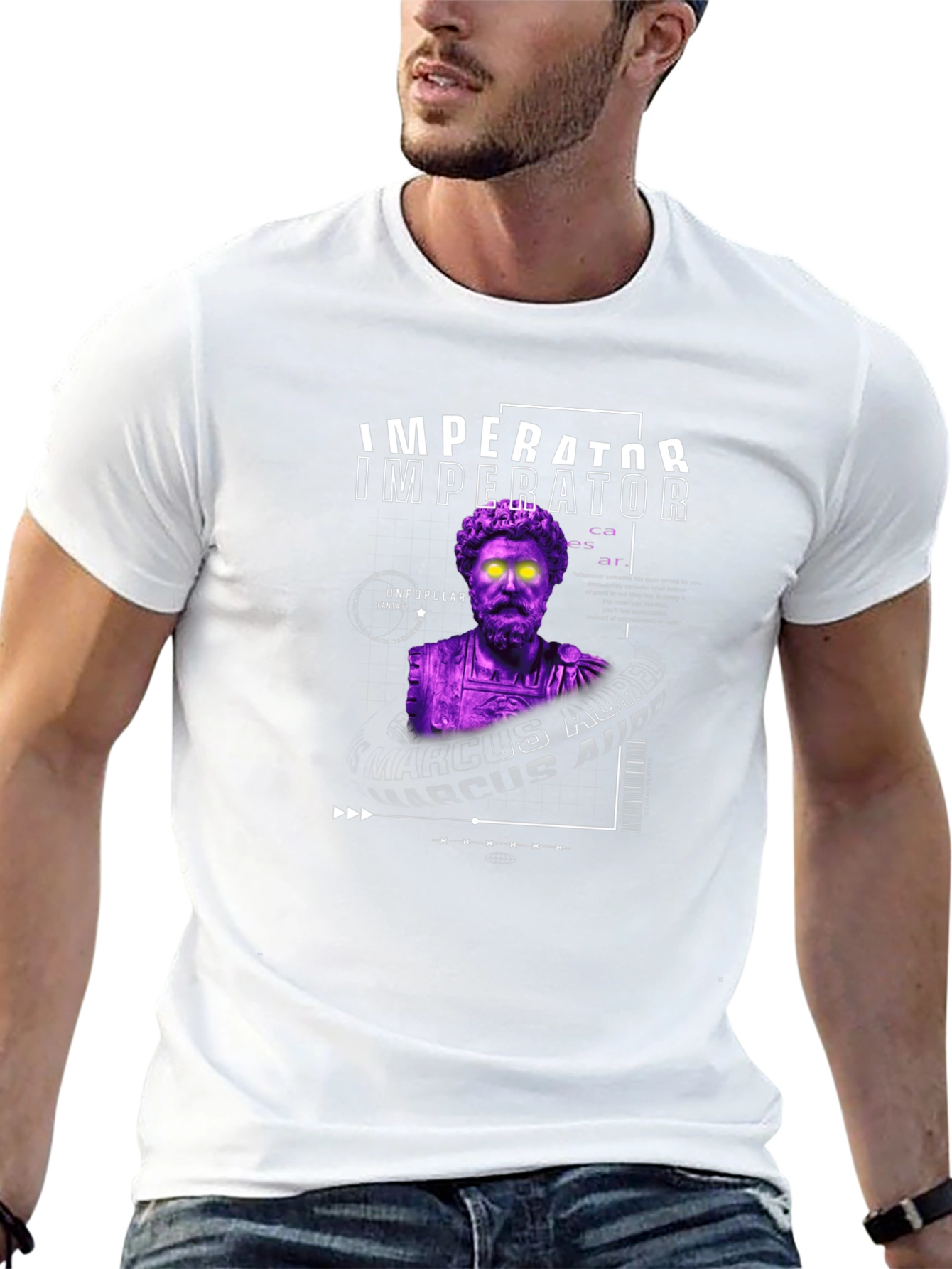 Imperator Marcus Aurelius Graphic Tee