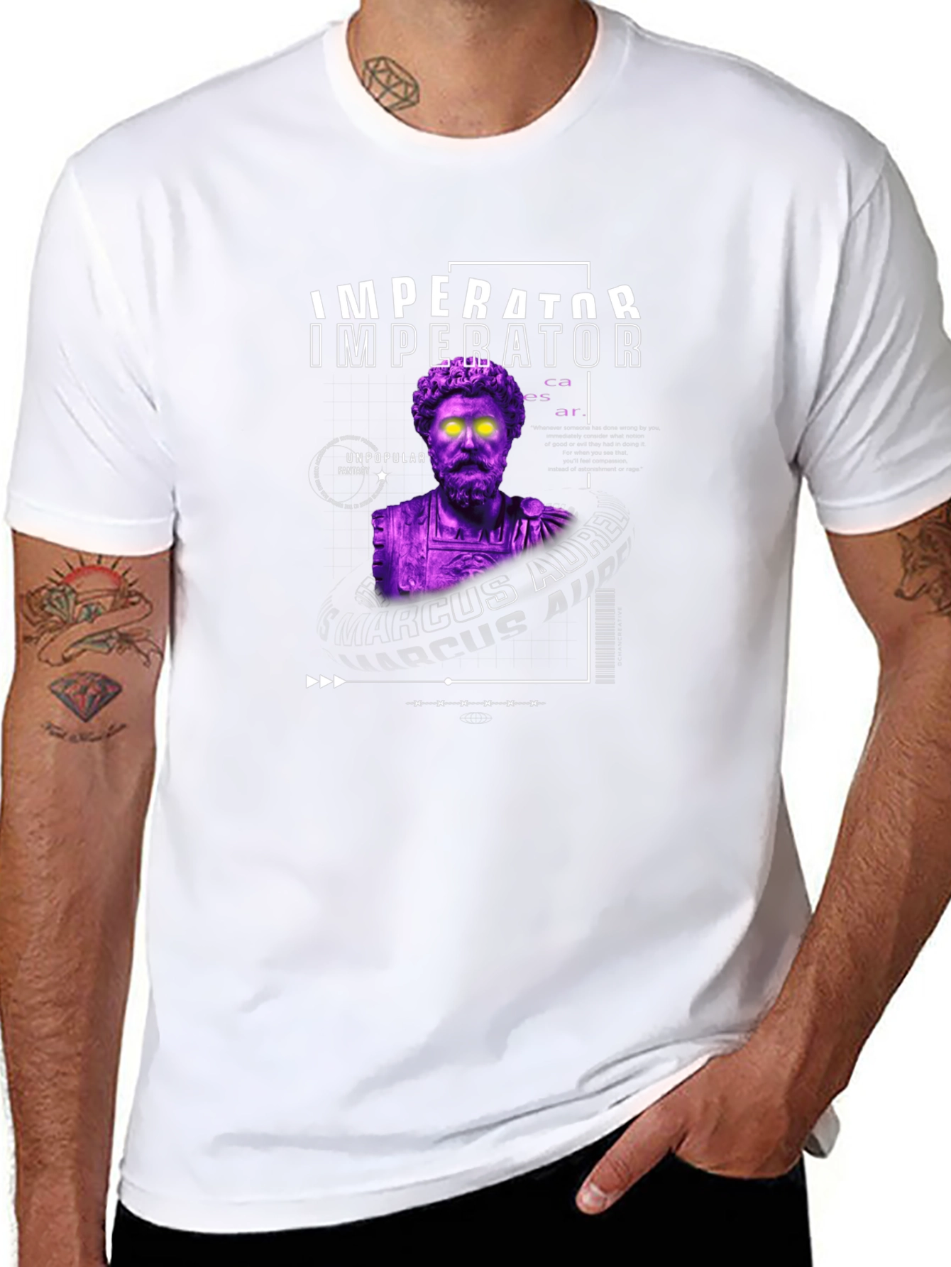 Imperator Marcus Aurelius Graphic Tee