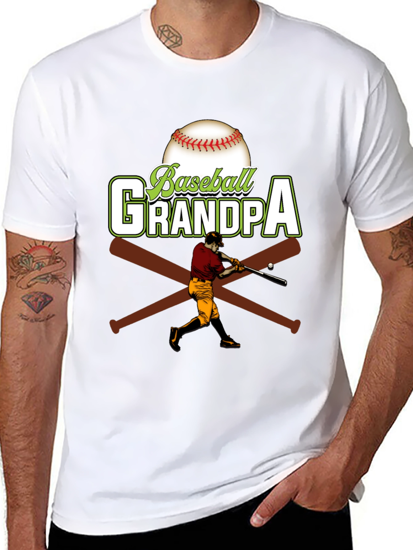 Baseball Grandpa T-Shirt
