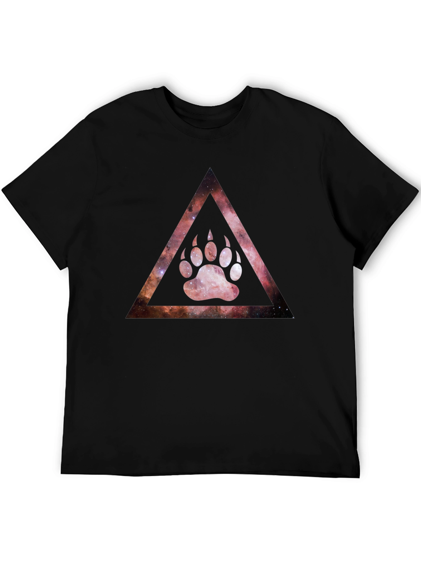 Galaxy Bear Paw Triangle T-Shirt