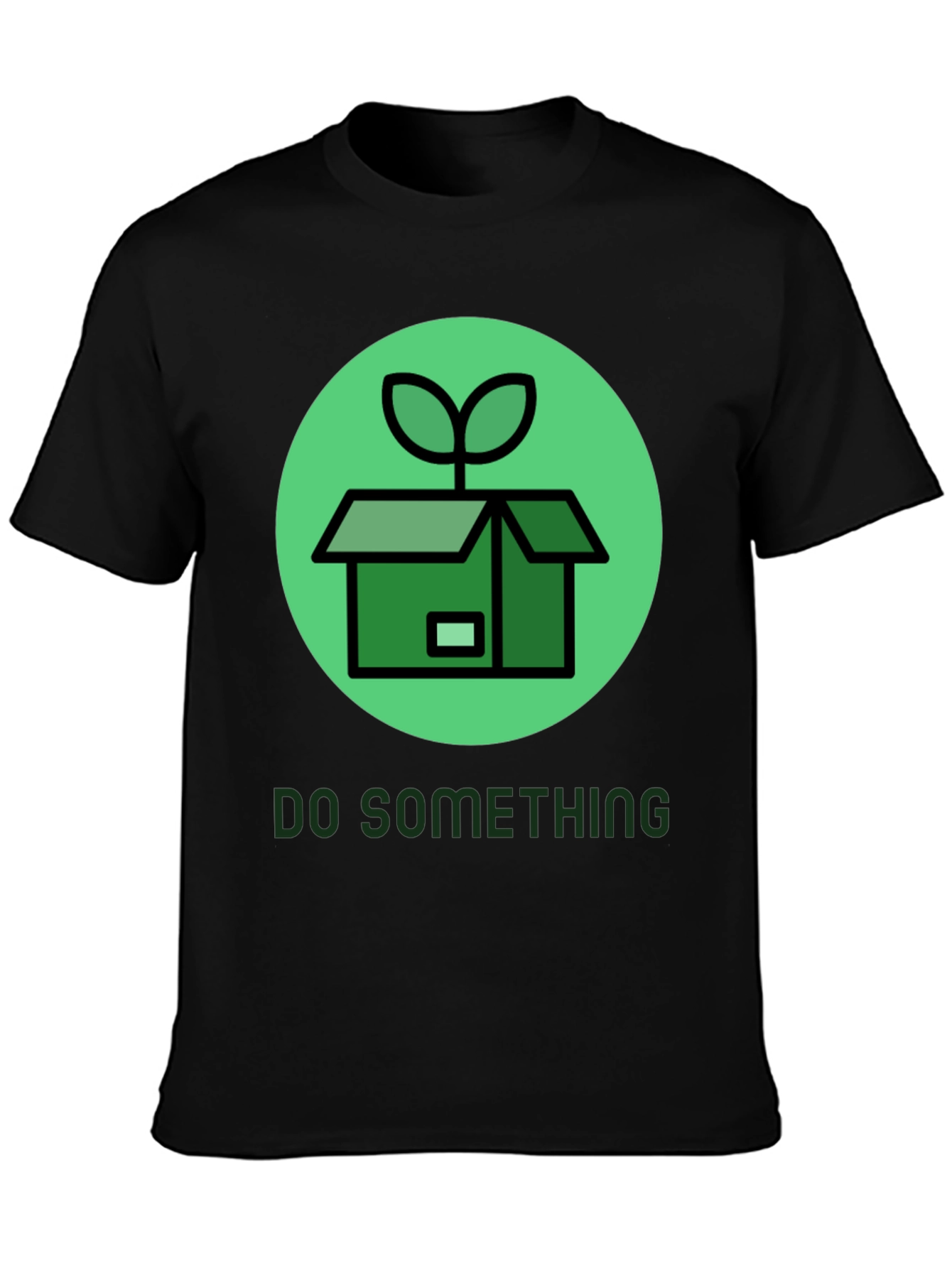 Eco-Friendly Do Something Graphic Tee