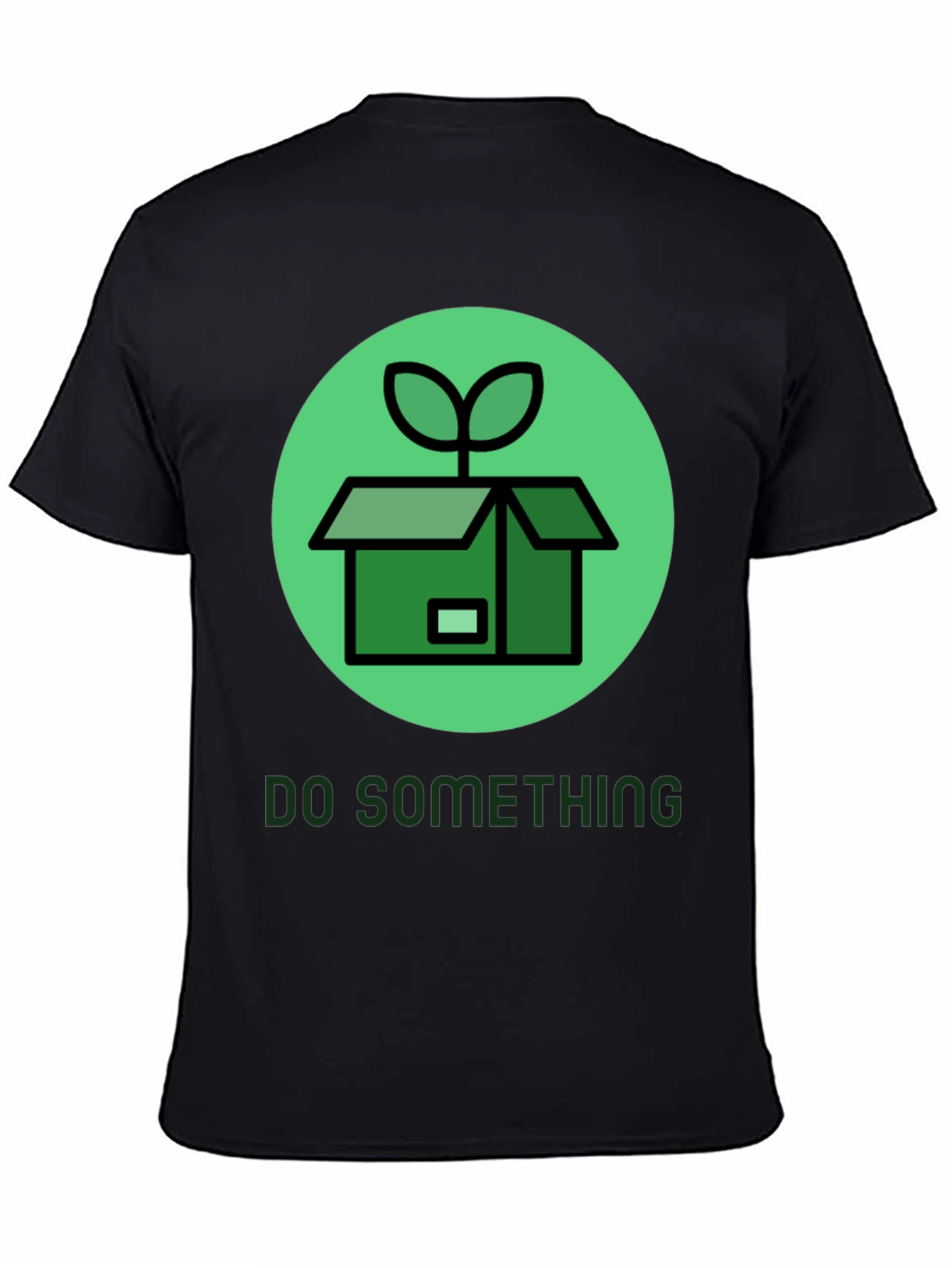 Eco-Friendly Do Something Graphic Tee
