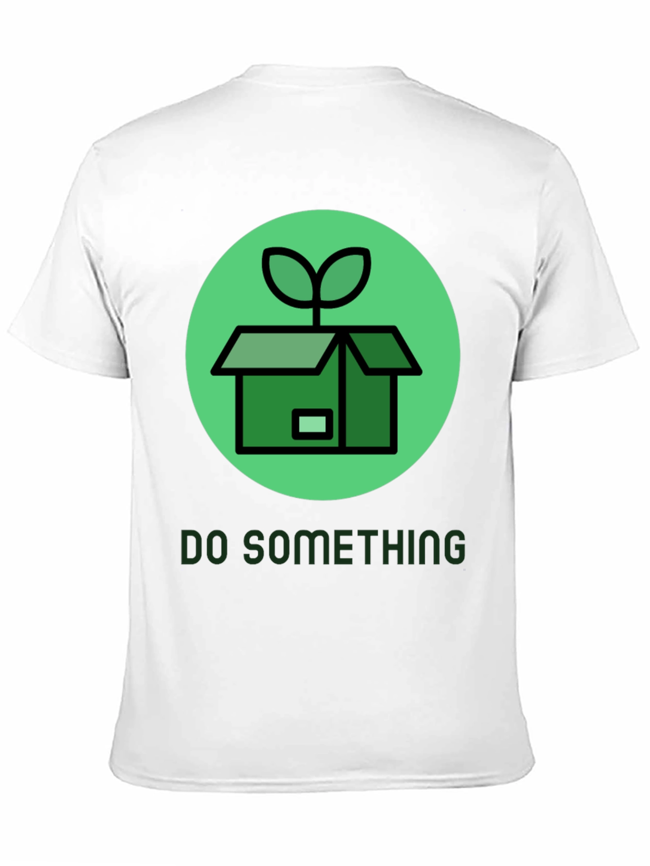 Eco-Friendly Do Something Graphic Tee