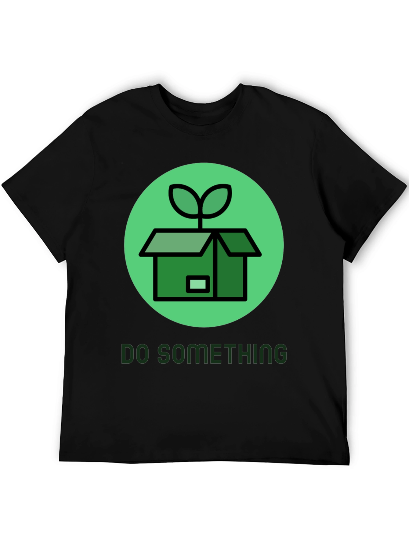 Eco-Friendly Do Something Graphic Tee