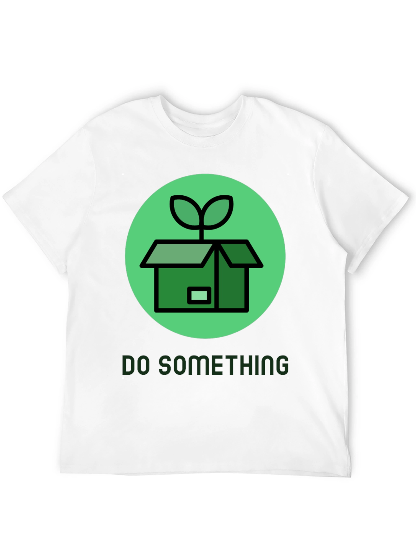 Eco-Friendly Do Something Graphic Tee