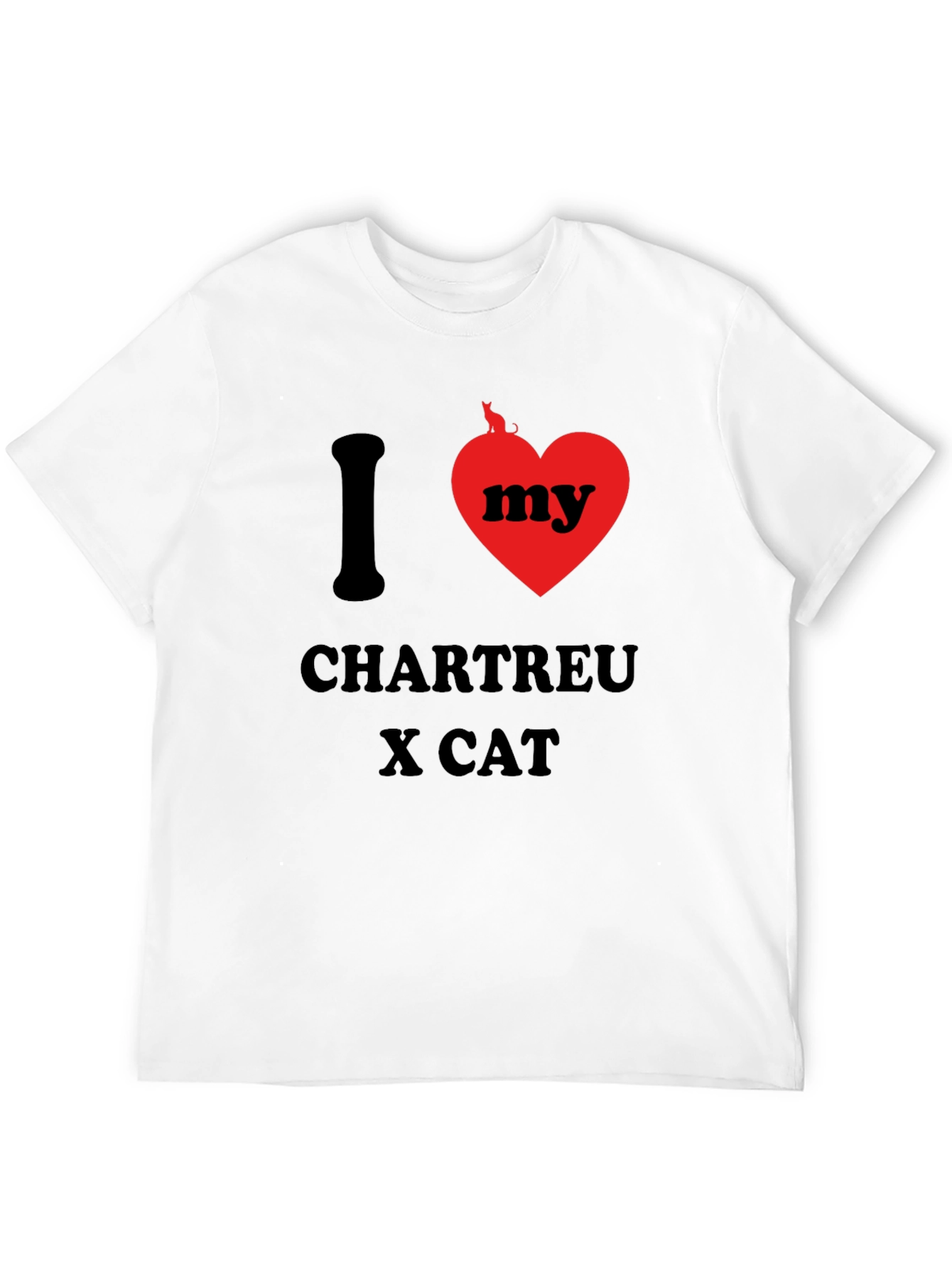 I Heart My Chartreux Cat T-Shirt