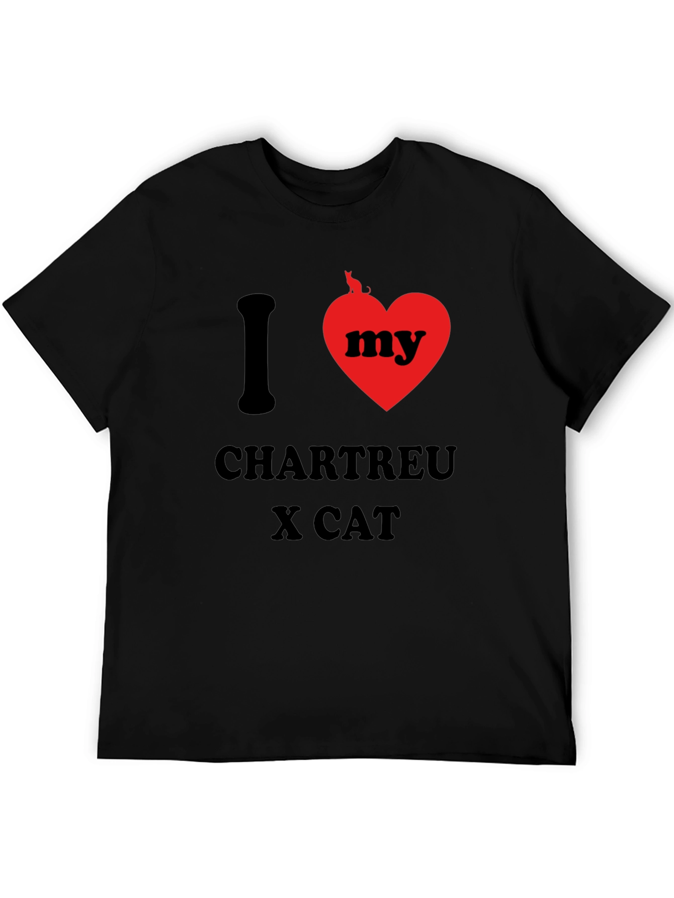 I Heart My Chartreux Cat T-Shirt