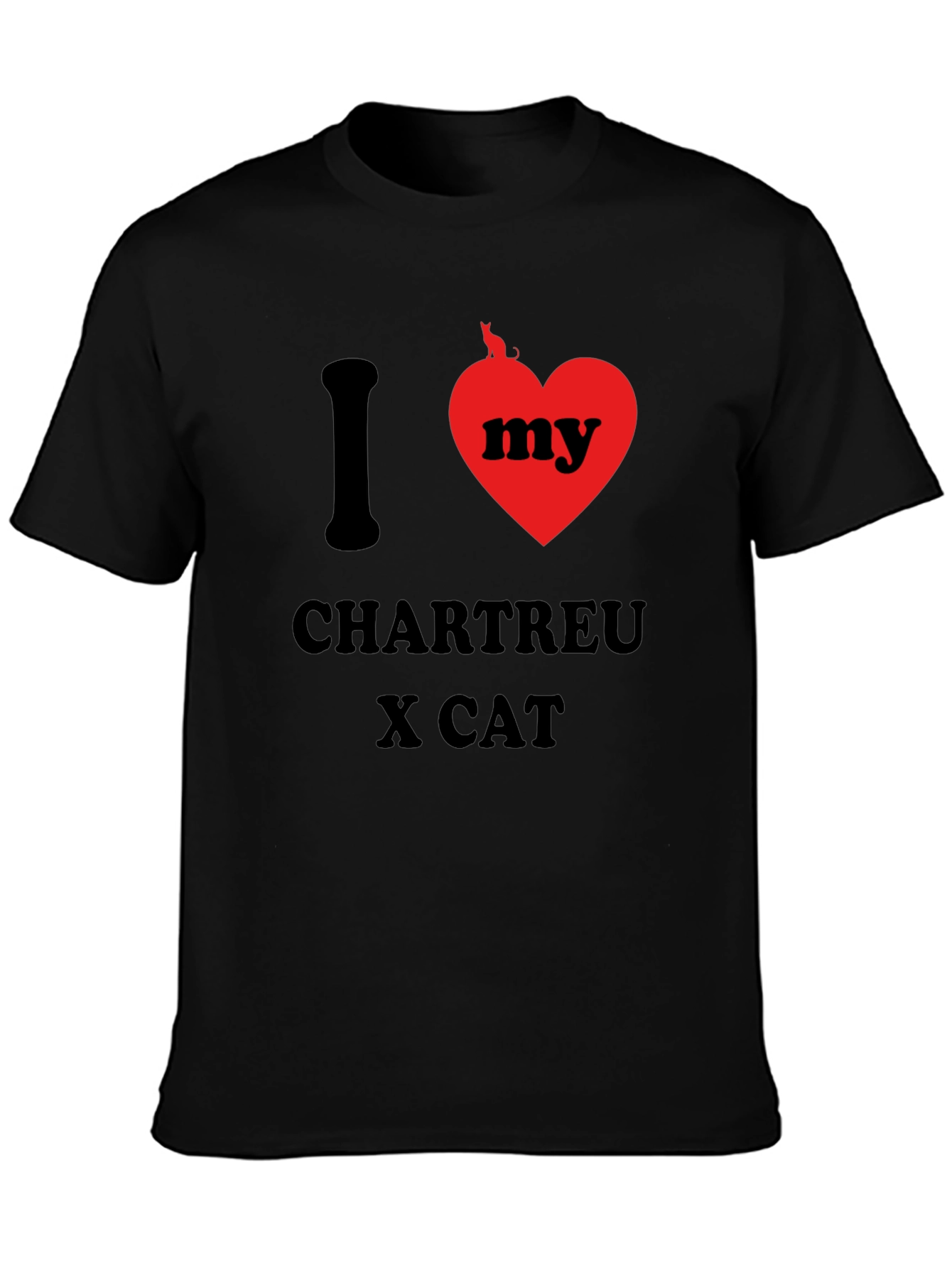 I Heart My Chartreux Cat T-Shirt