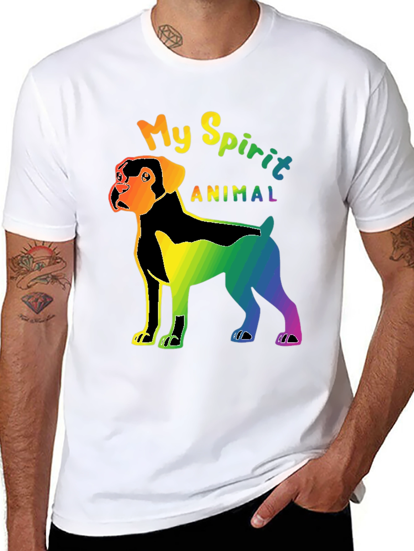 My Spirit Animal Dog Graphic Tee