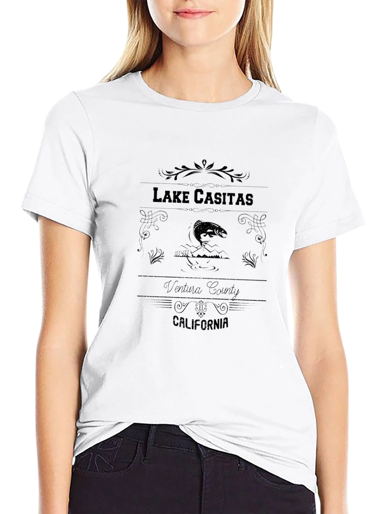 Lake Casitas California Graphic Tee - Ventura County
