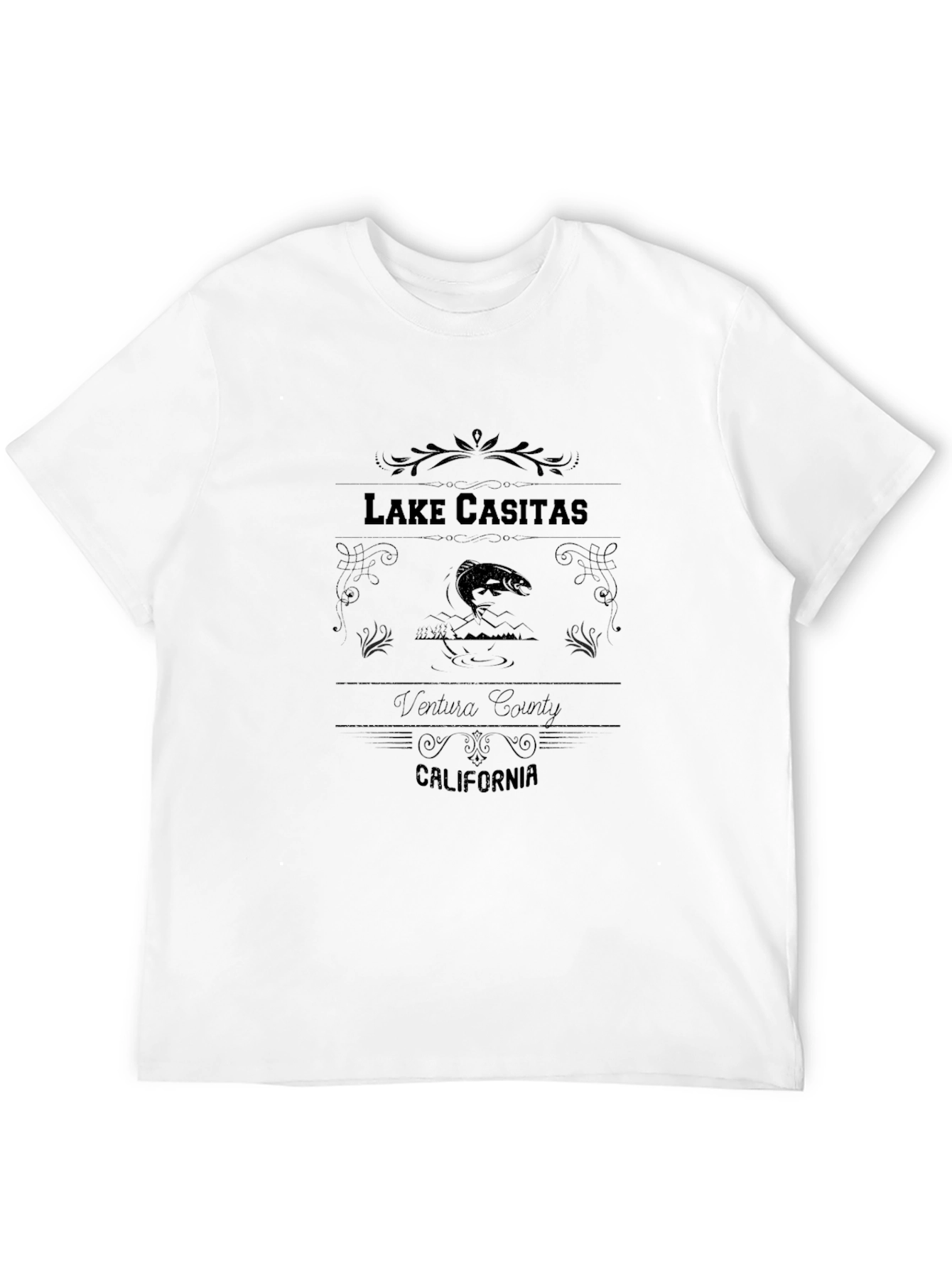 Lake Casitas California Graphic Tee - Ventura County