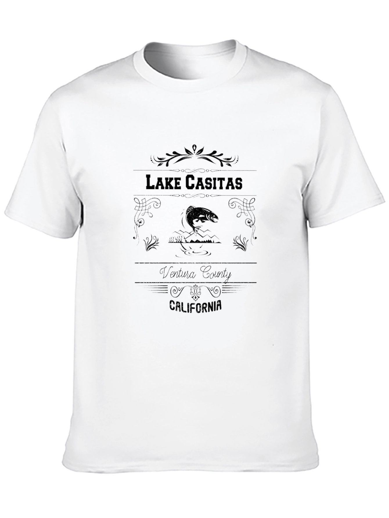 Lake Casitas California Graphic Tee - Ventura County