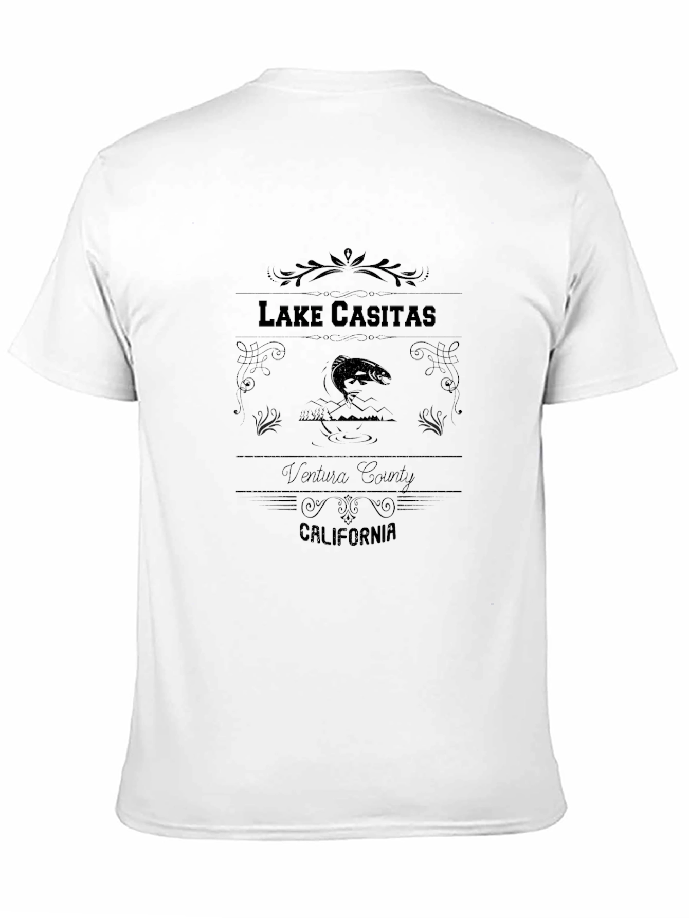 Lake Casitas California Graphic Tee - Ventura County