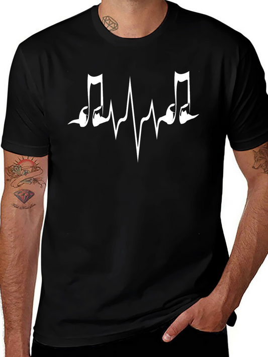 Music Lovers Heartbeat T-Shirt